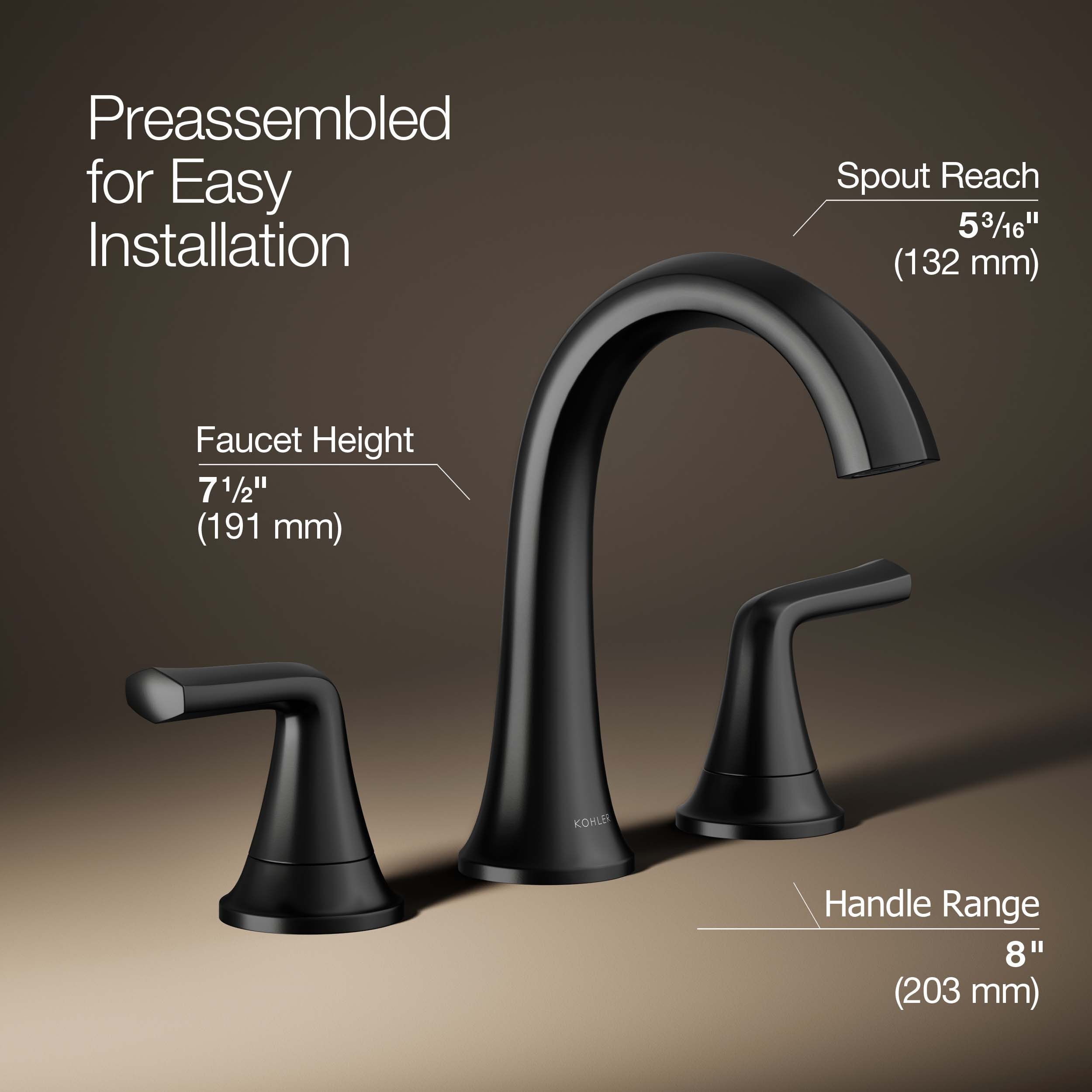 KOHLER R27213-4D-BL Lavatory-Faucets - View #4