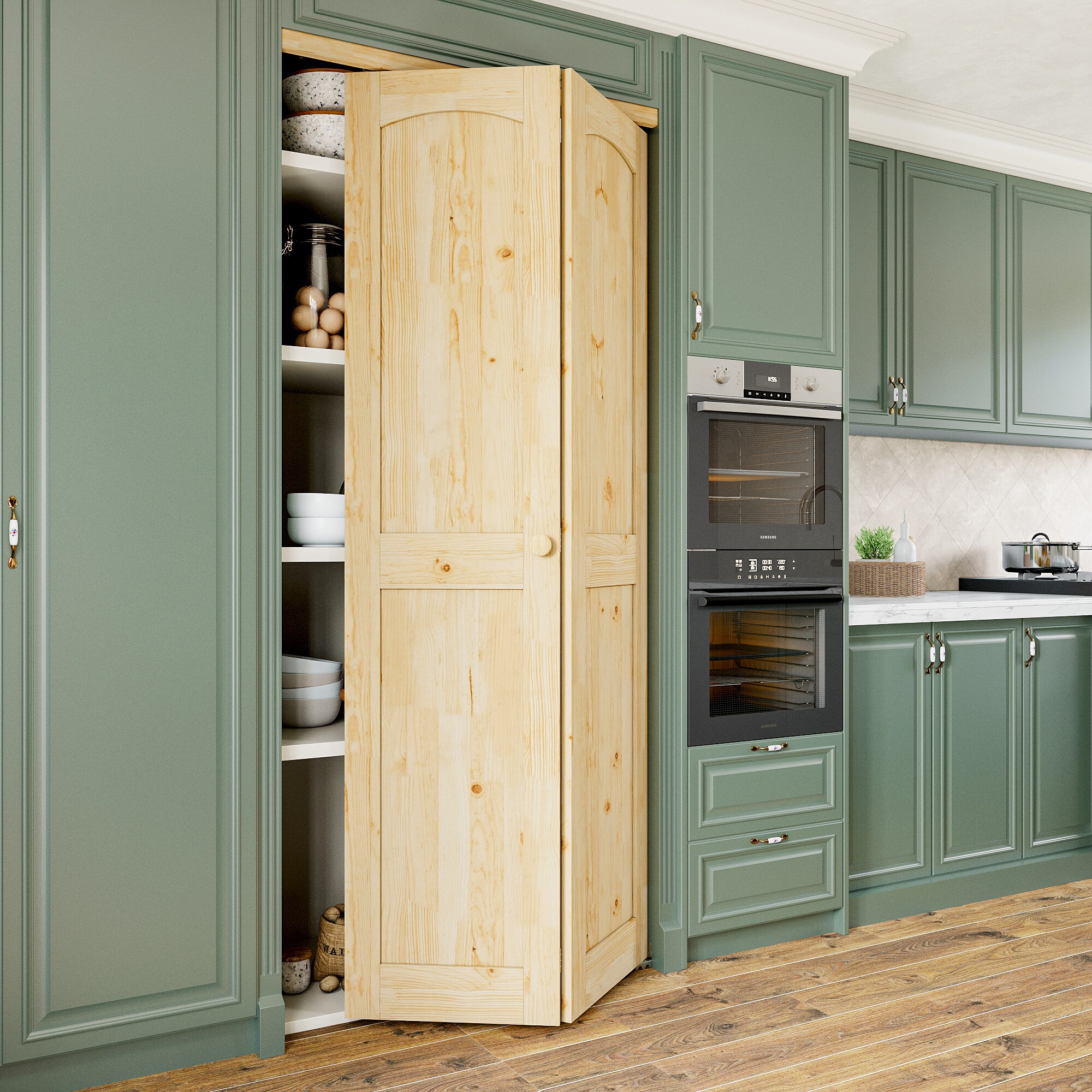 AINLARRY ZDPW-2P-36 Bifold-Sliding-Closet-Doors - View #10