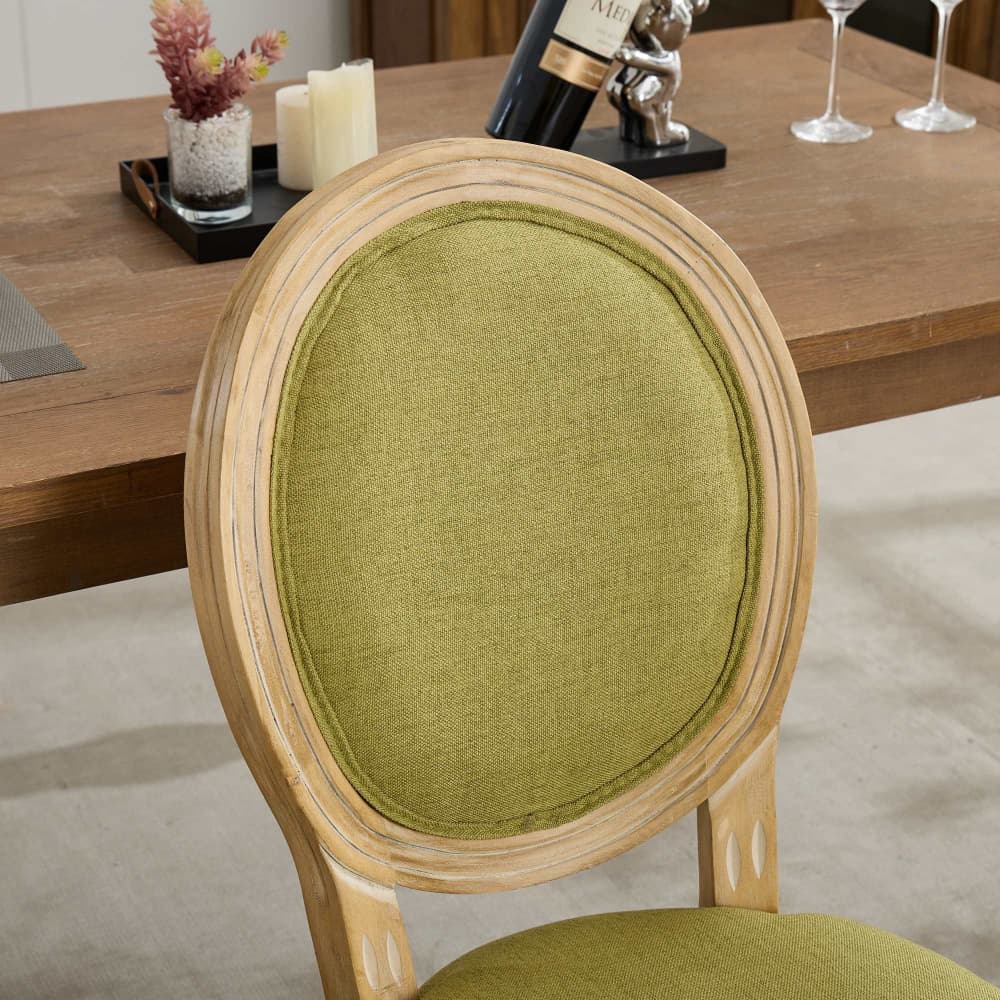 Maison Boucle BRIA-CHAIR-GREEN-4 Dining-Chairs - View #7