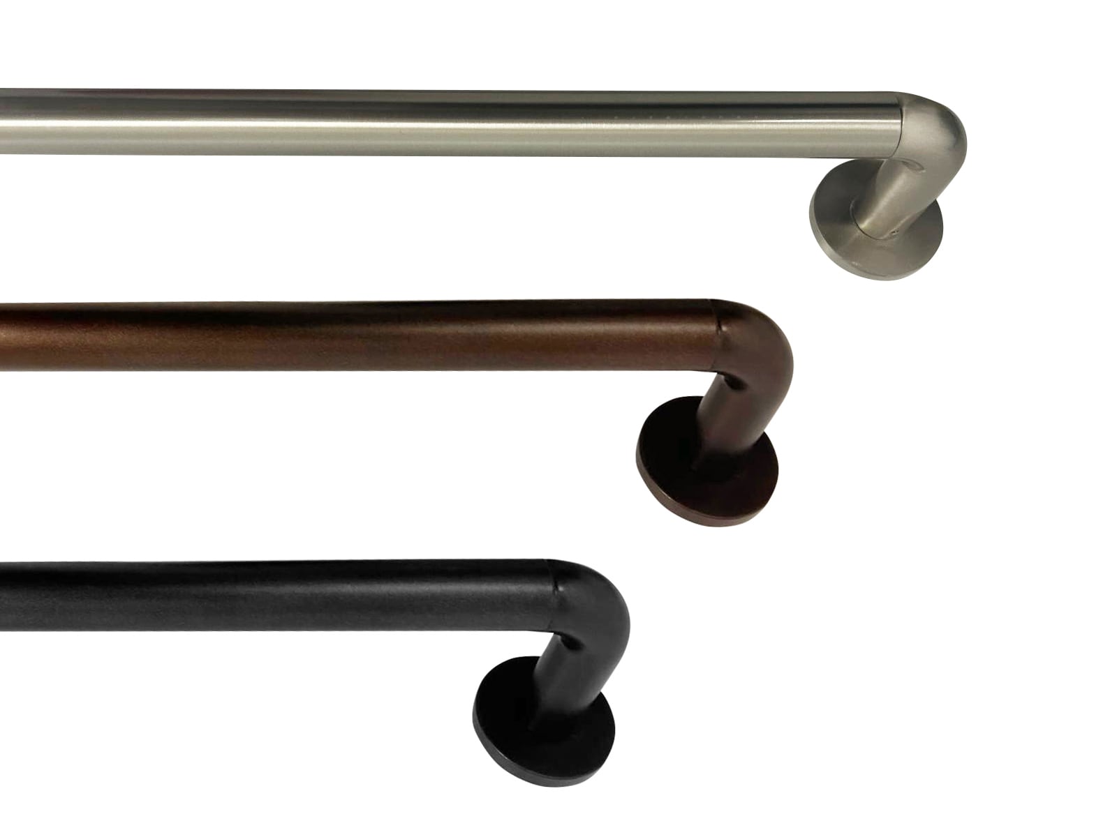 HLC.me WRP-SLVR28 Curtain-Rods - View #3