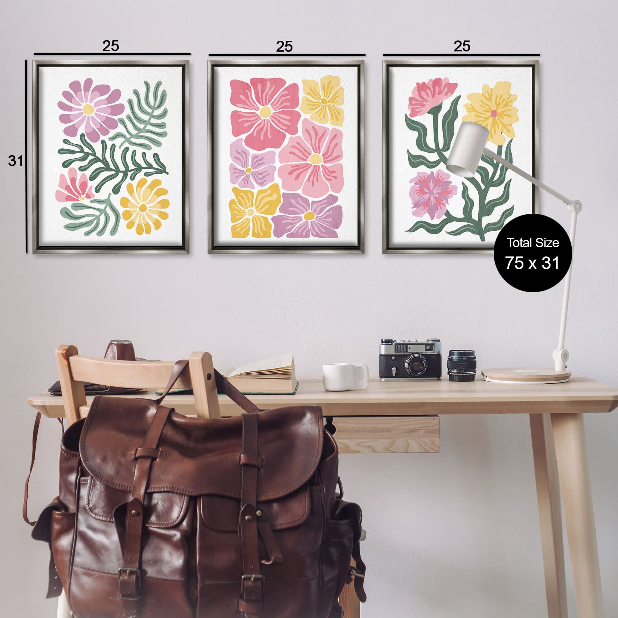 Stupell Industries A3-461-FFL-3PC-24X30 Wall-Art - View #2