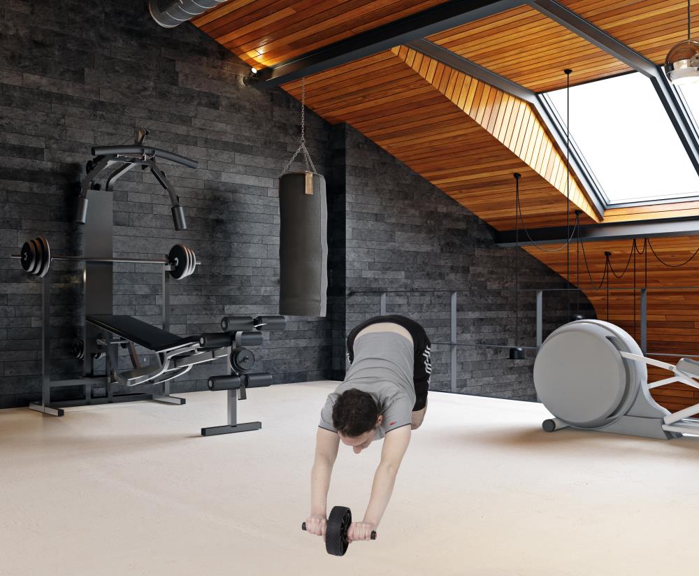 Mind Reader ABWHEEL-RED Ab-Core-Training - View #8