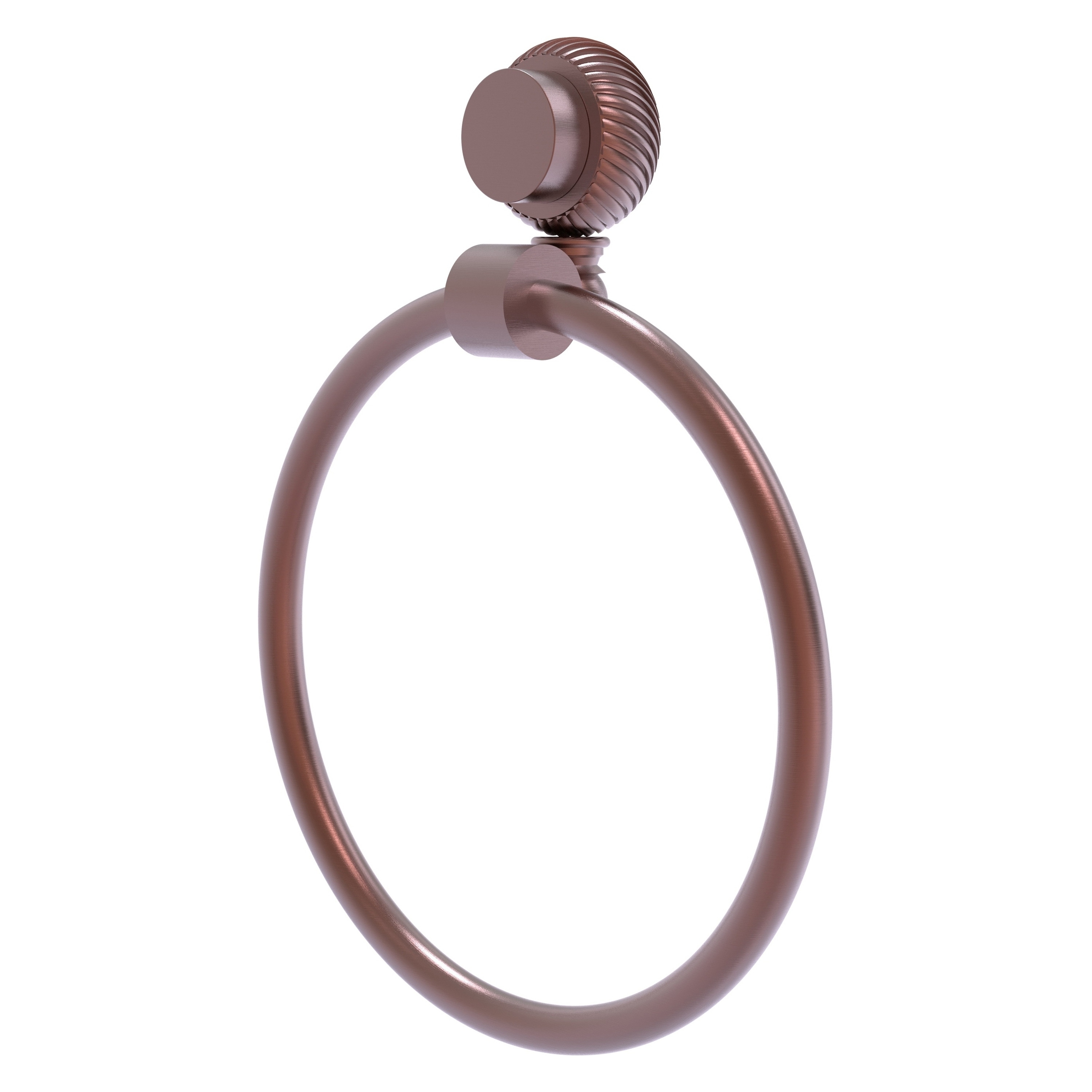 Allied Brass 416T-CA Venus Antique Copper Wall mount Single Towel Ring