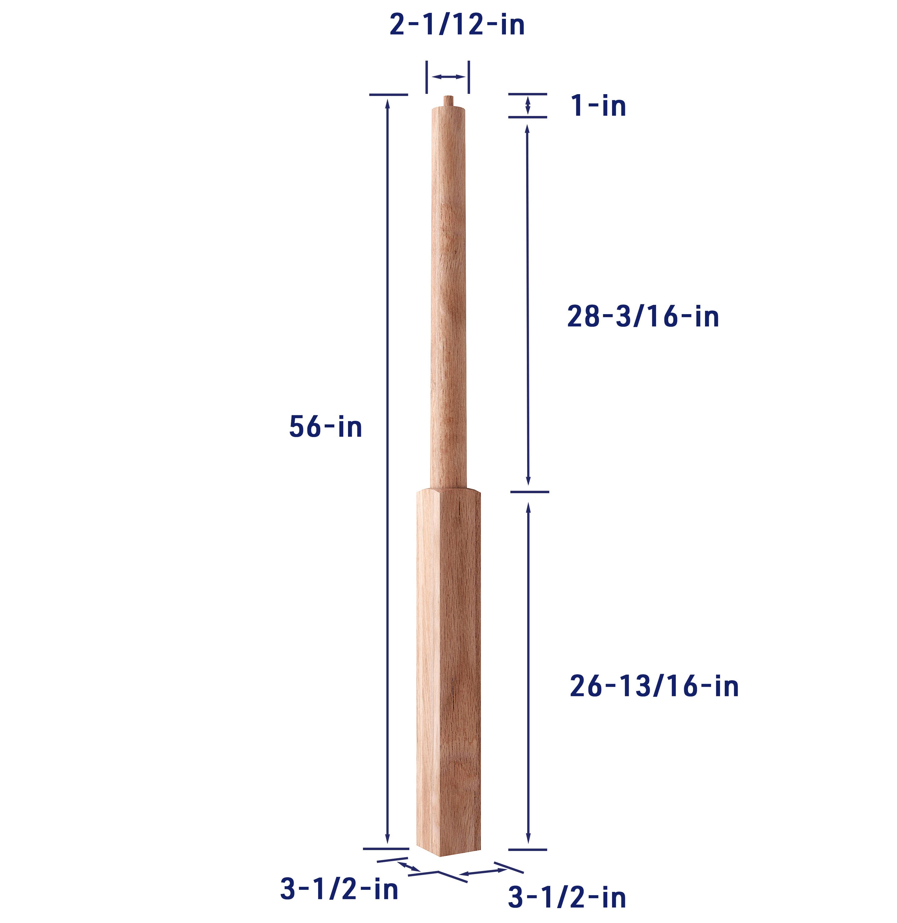Crown Heritage 4414116 Interior-Stairpart-Newel-Posts - View #2
