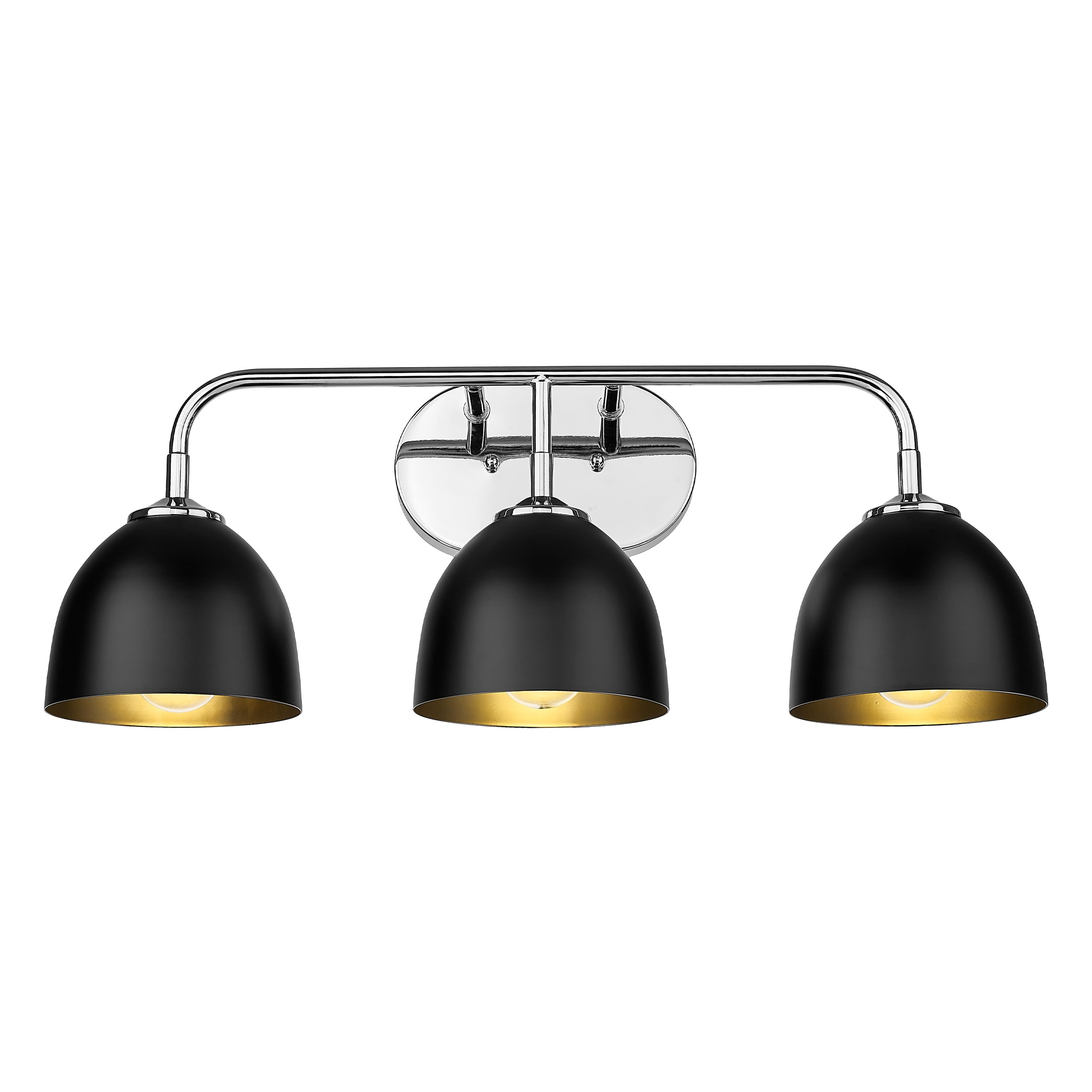 Golden Lighting 6956-BA3 CH-BLK b089995 - View #2