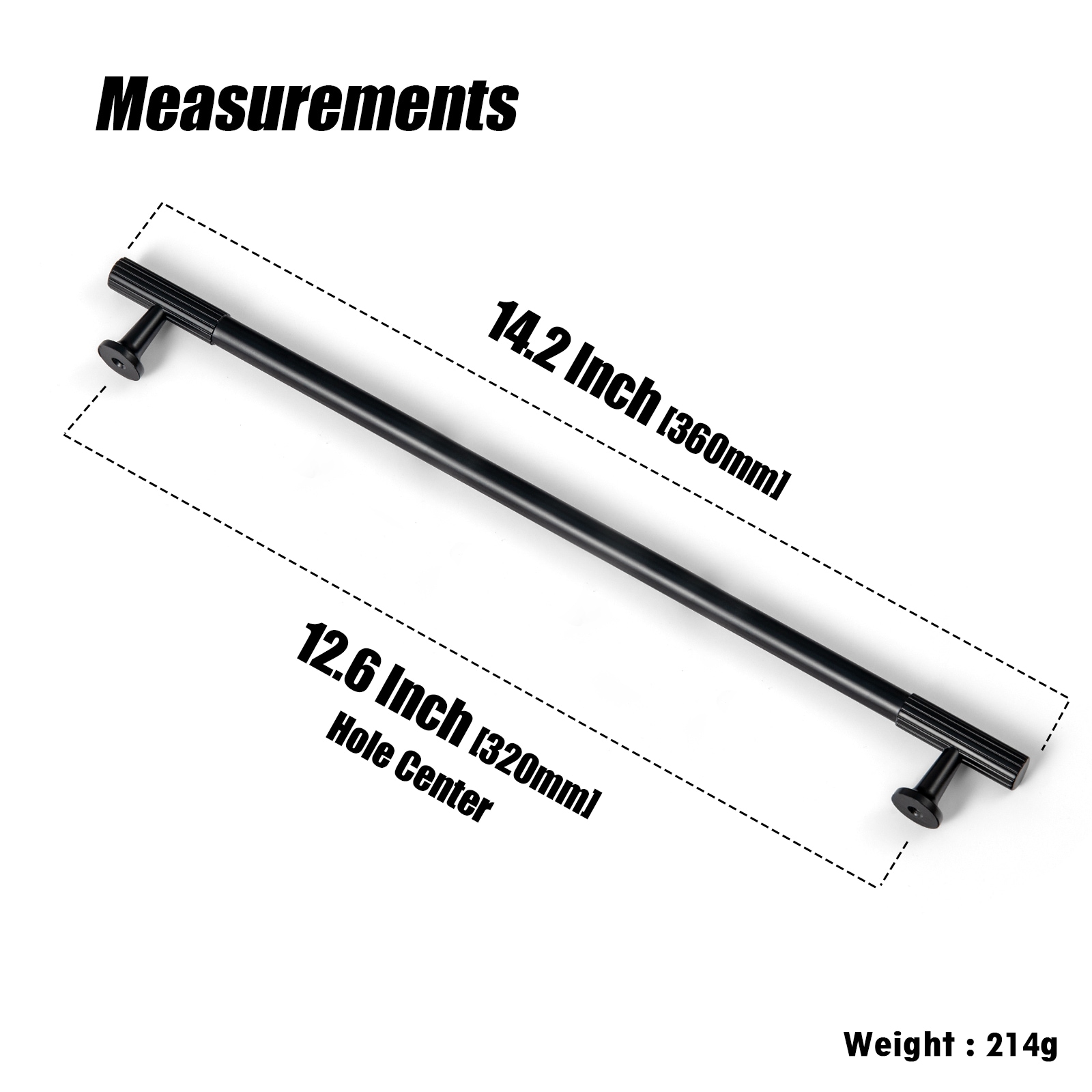 Miaokesen 9596B-320 Cabinet-Pulls - View #2