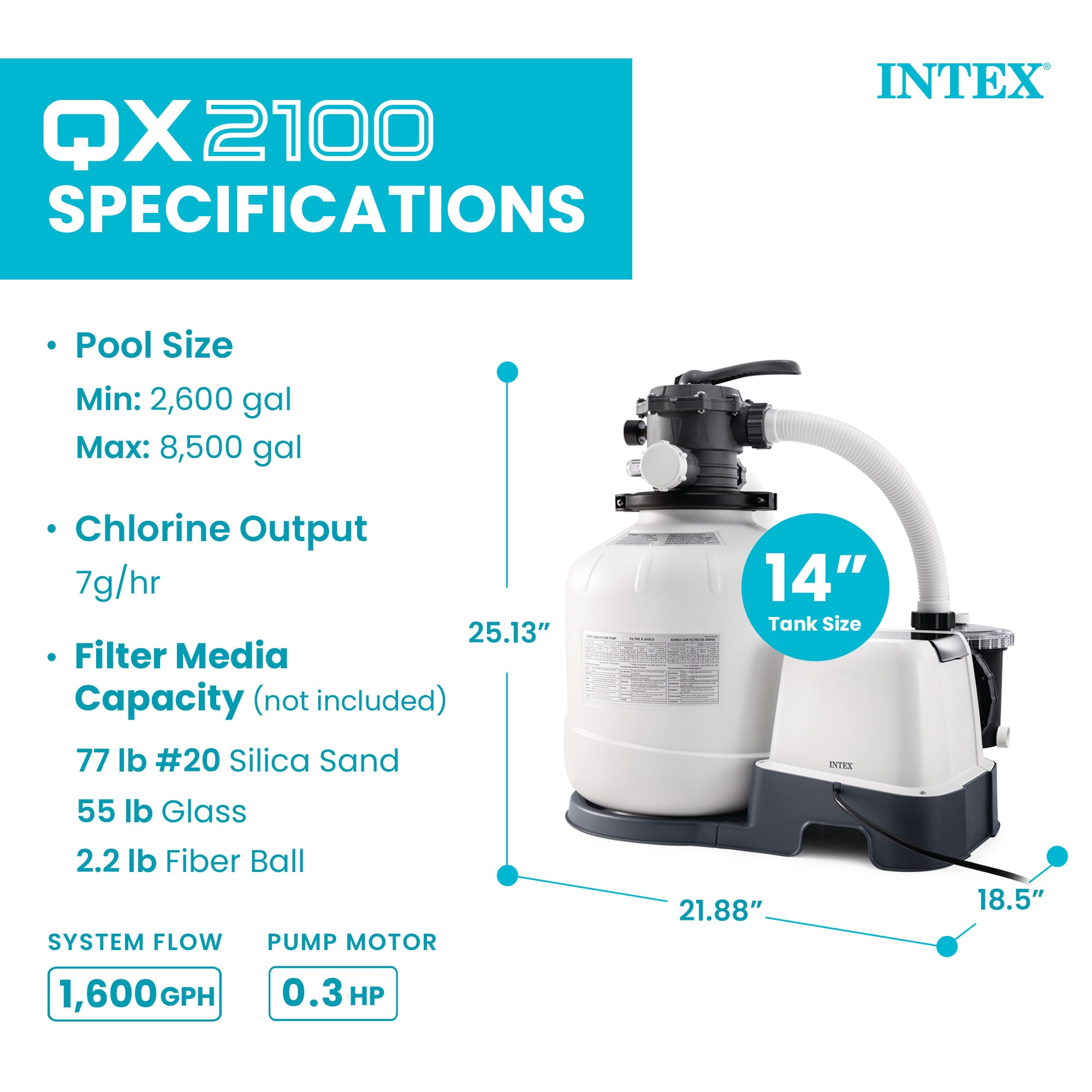 Intex 162260 Pool-Sanitation-Systems - View #3