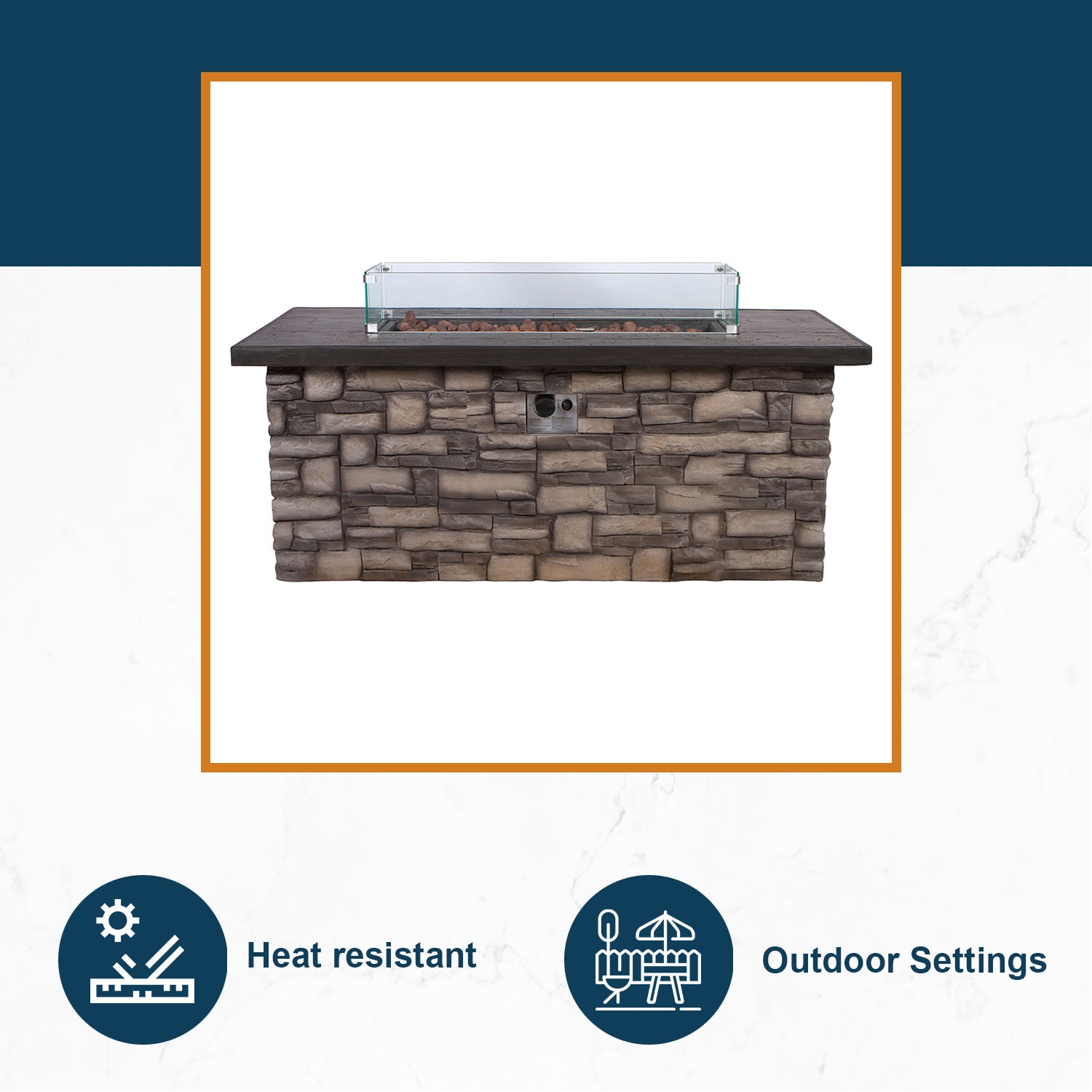 Shine Company 6013 Gas-Fire-Pit-Accessories - View #4