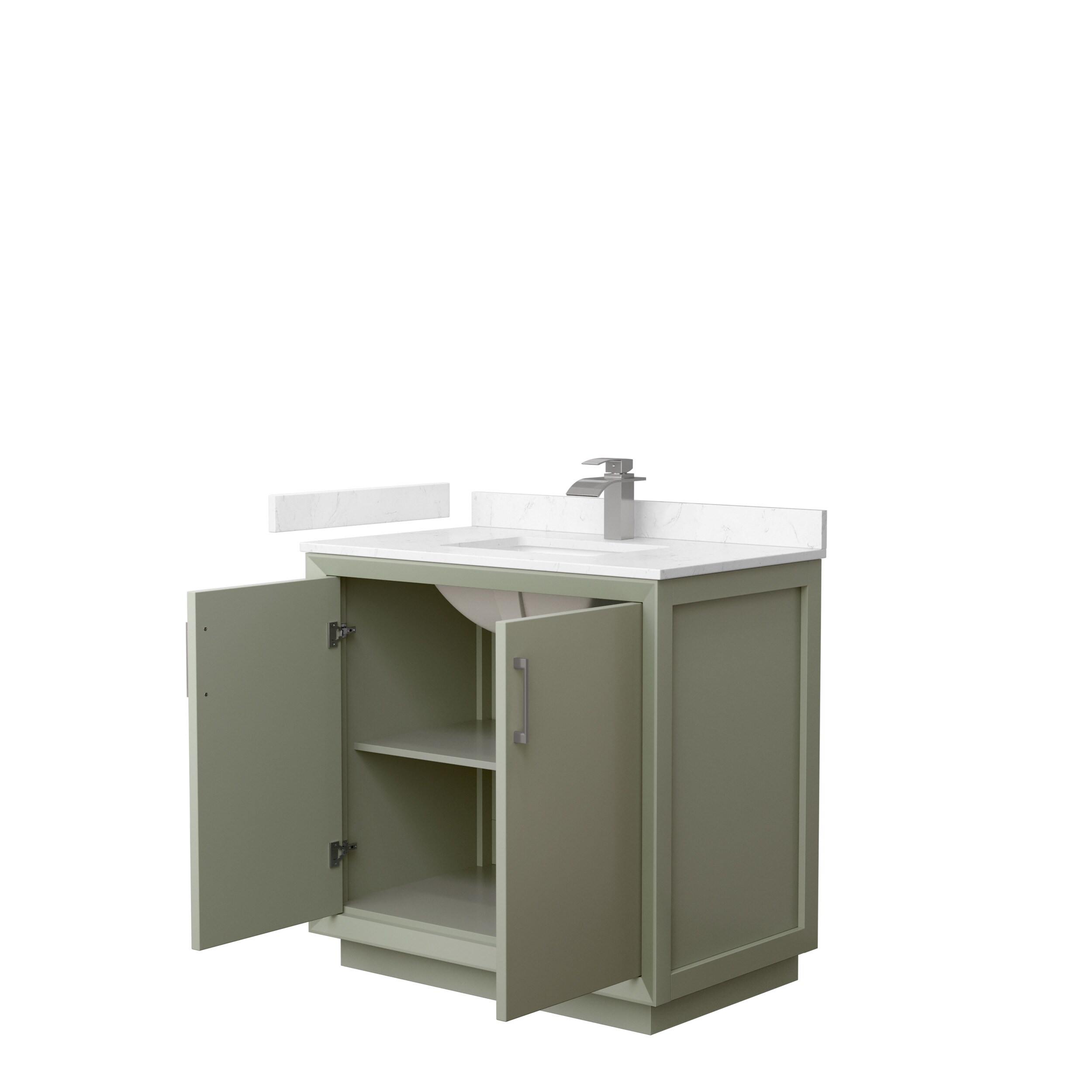 Wyndham Collection WCF414136SLGC2UNSMXX Bath-Vanity-Combo - View #2
