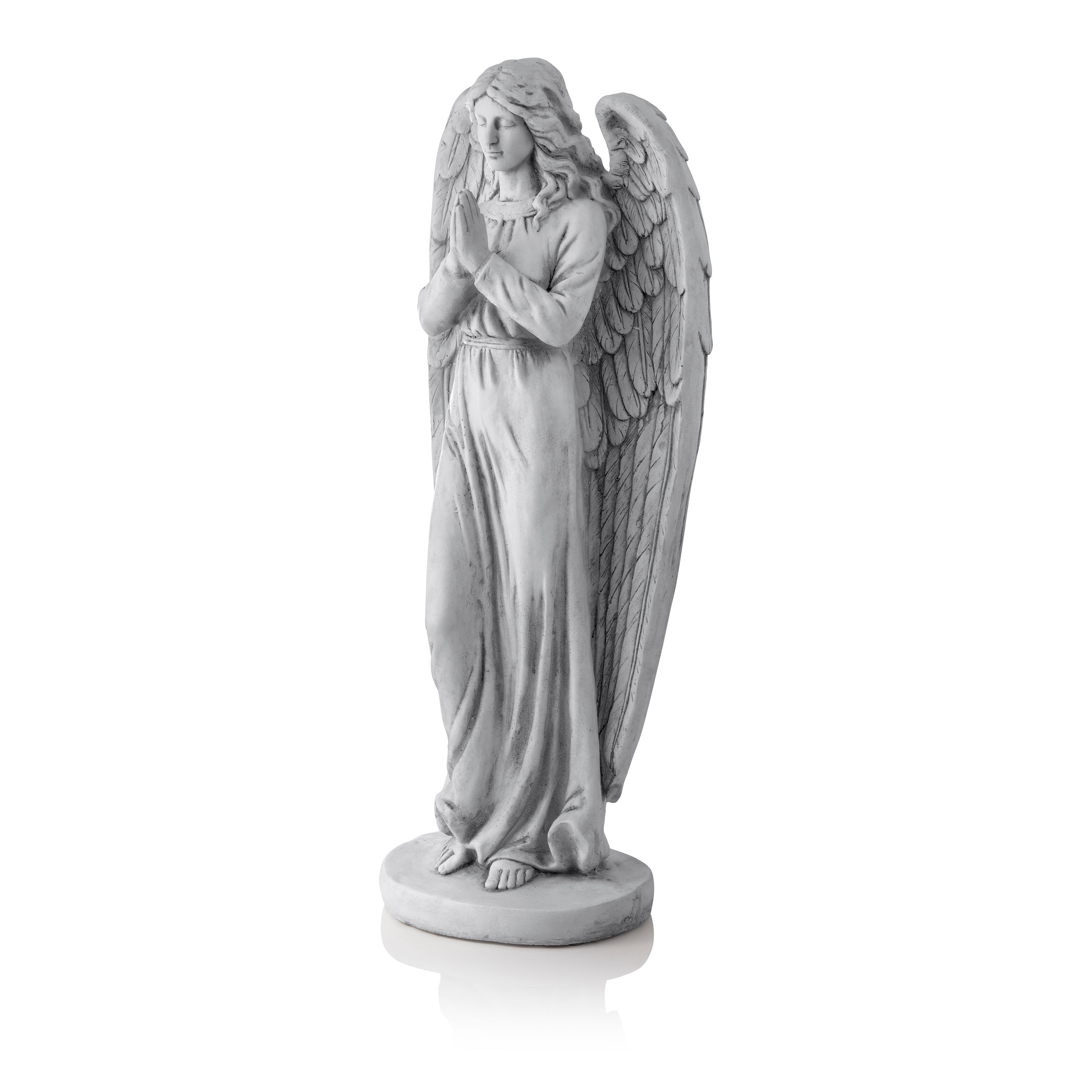 Alpine Corporation 31 in. Tall Indoor/Outdoor Angel Statue Yard