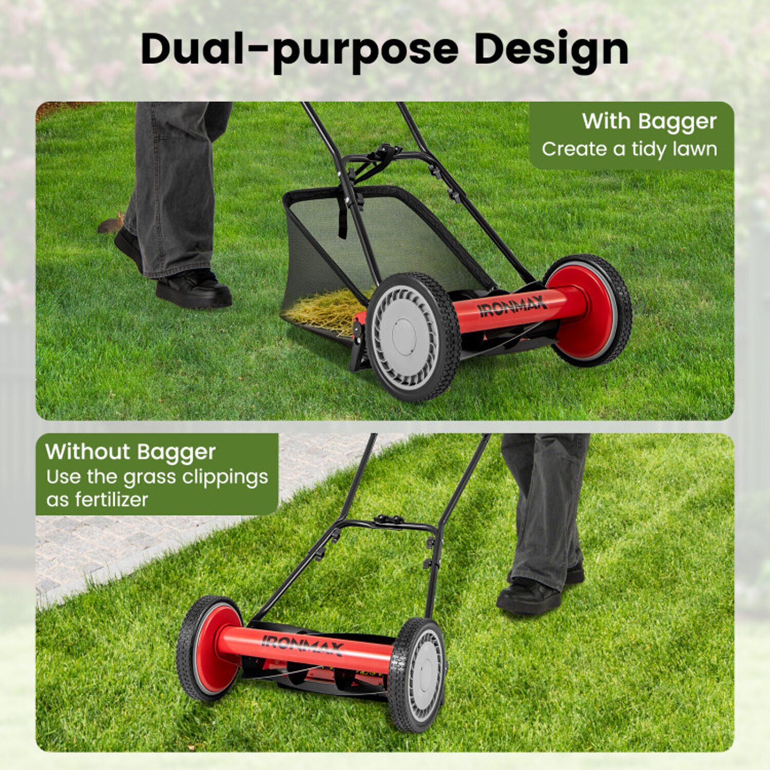 Mondawe MO-GT314RE3P Push-Mower-Reel - View #5