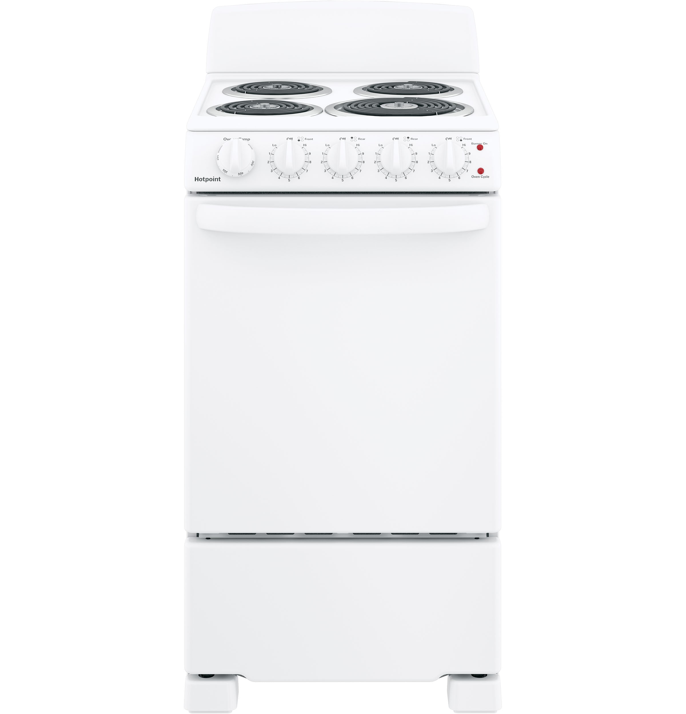 Danby 20-in 4 Elements 2.3-cu ft Freestanding Electric Range (White)