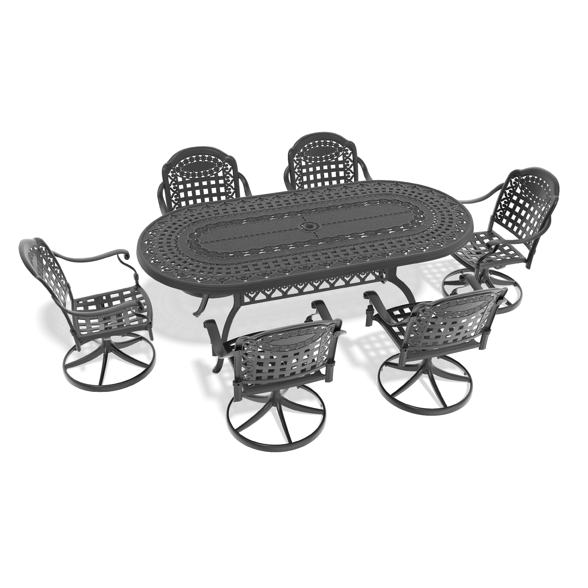 nicesure SLBK6012SC6A1117 Patio-Dining-Sets - View #4
