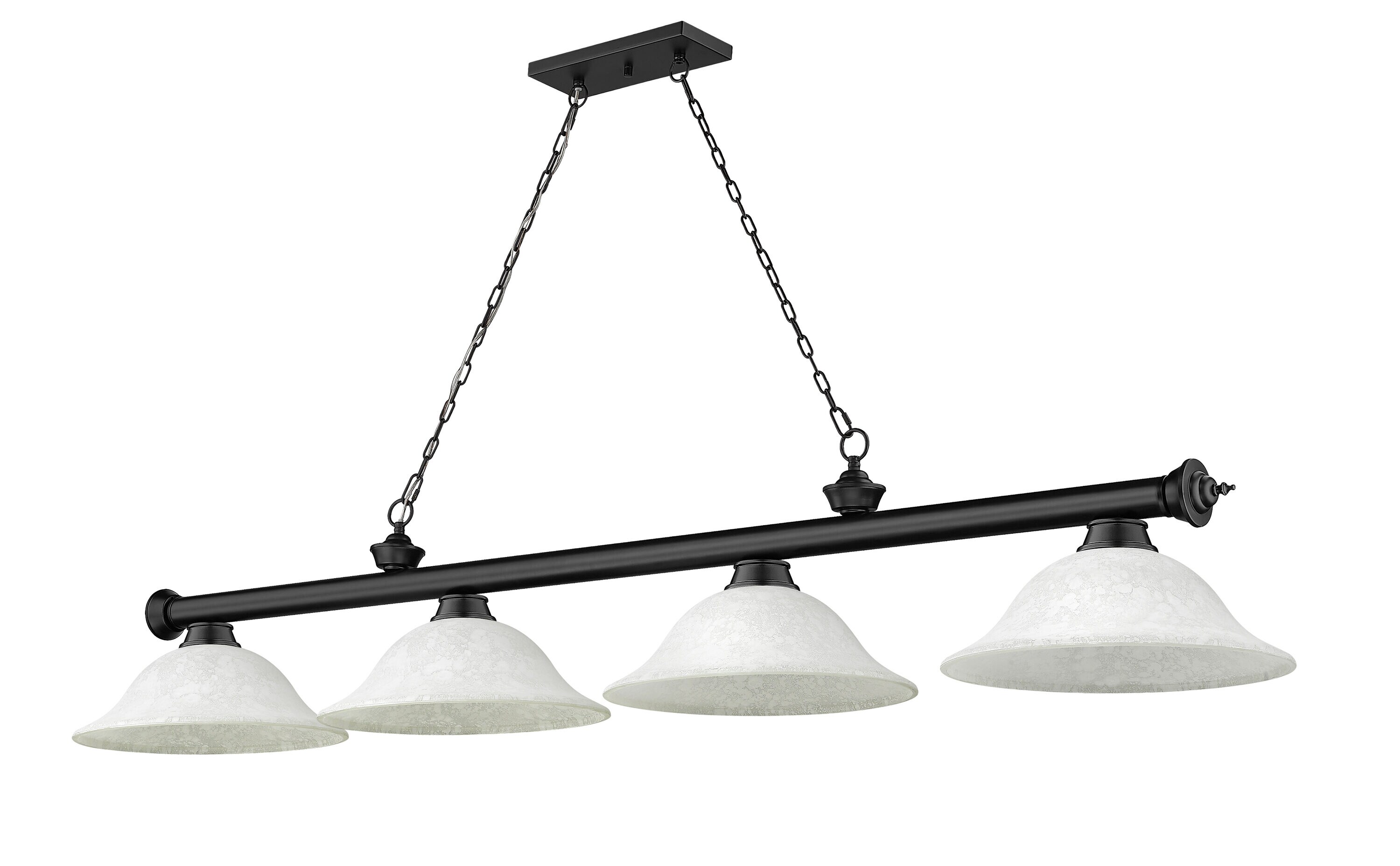 Z-Lite 2306-4MB-WM16 Pool-Table-Lighting - View #5