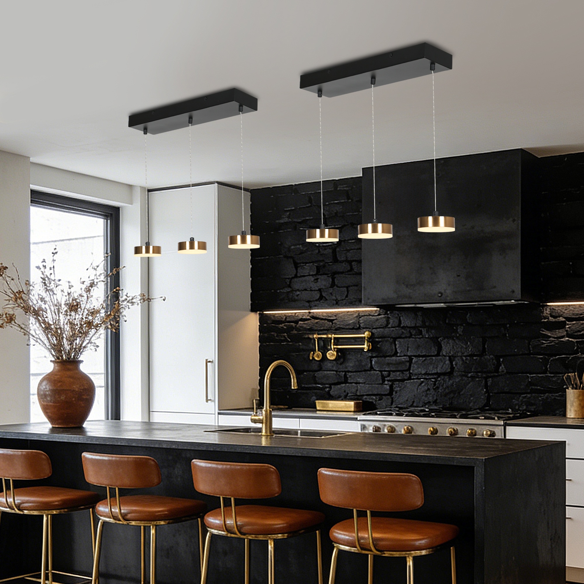 ZEVNI L3B3MJVJW4651SI7 Pendant-Lights - View #4