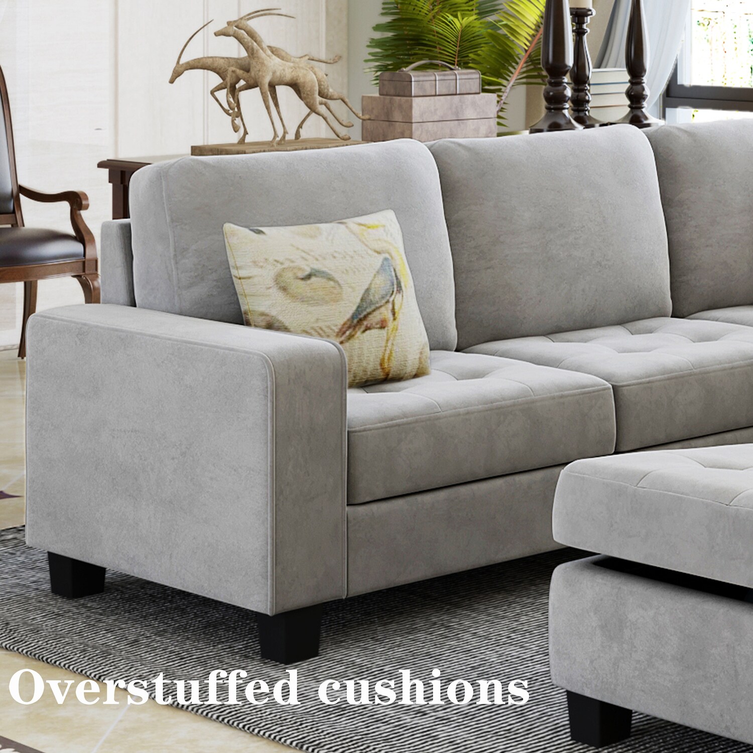 SINOFURN SYA370099GY Sofas-Loveseats - View #18