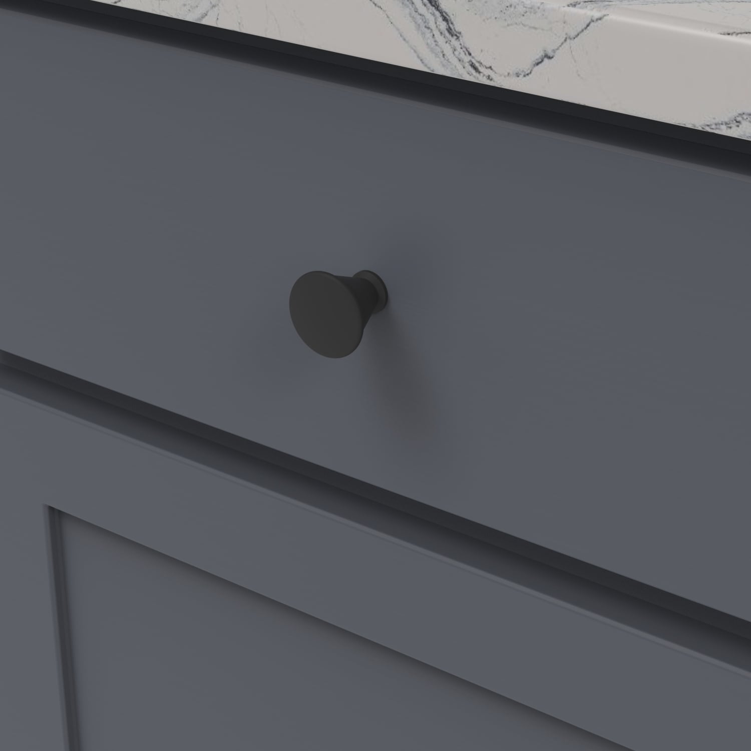 Belwith Keeler B054726-MB Cabinet-Knobs - View #2