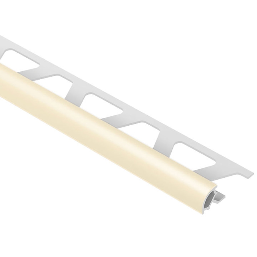 Schluter Systems Rondec 0.313-in W x 98.5-in L Sand Pebble PVC Bullnose Tile Edge Trim Schluter Systems Rondec 0.313-in W x 98.5-in L Sand Pebble PVC Bullnose Tile Edge Trim