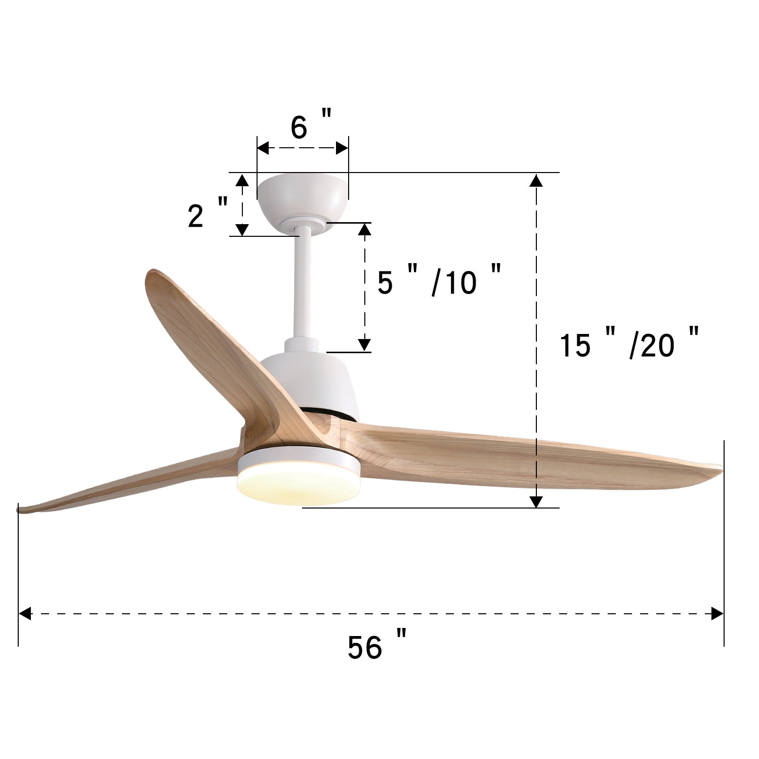 Maincraft 56K001-WH Ceiling-Fans - View #10
