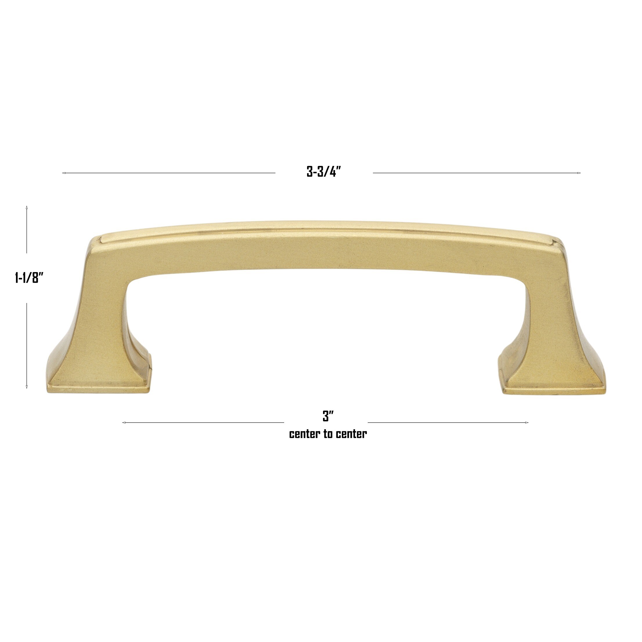 GlideRite Hardware 87380-SG-5 Cabinet-Pulls - View #4