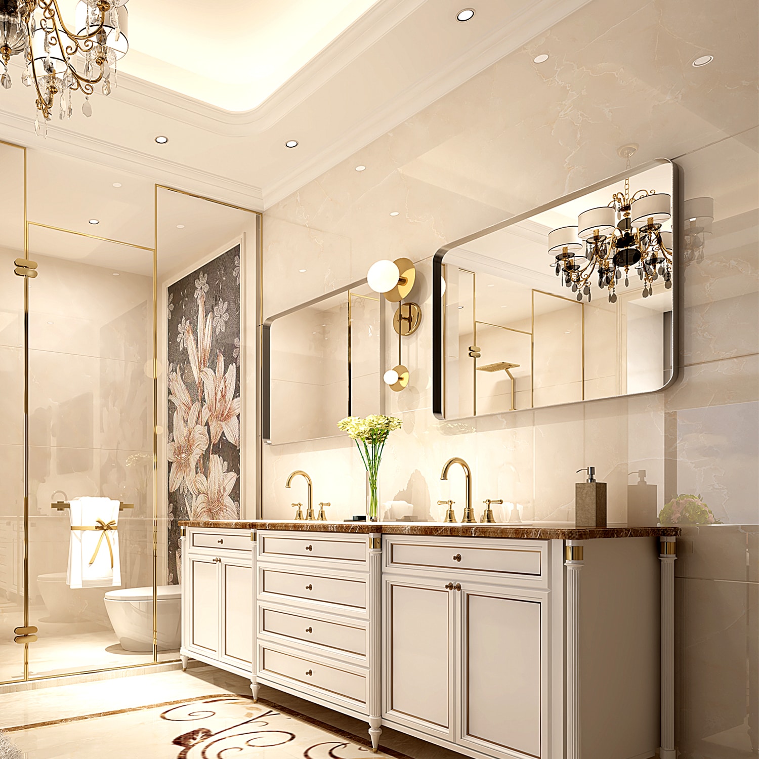 Bayfeve BF-26976-MIR Framed-Bath-Mirrors - View #3
