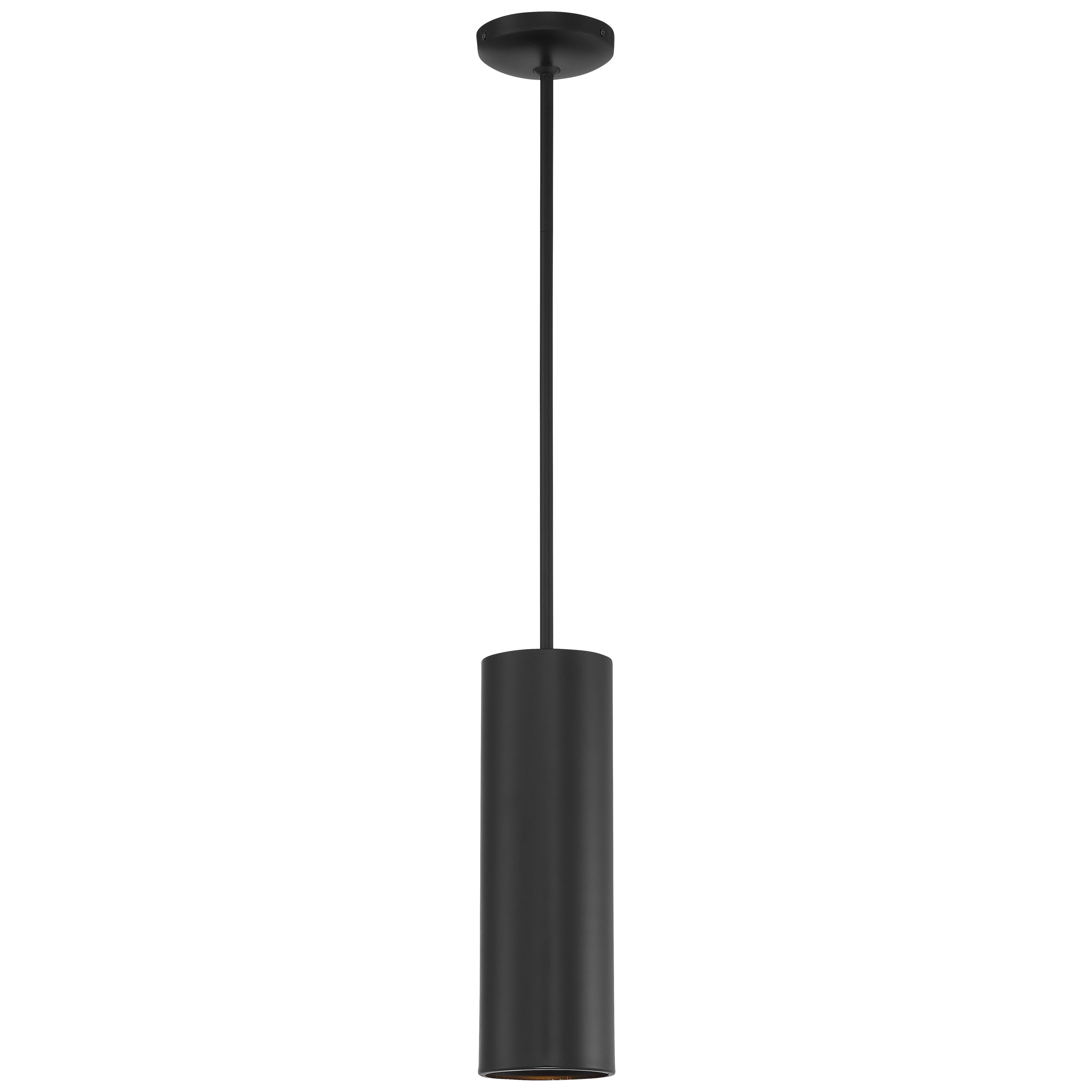 Access Lighting 29002-MBL Pilson Black Modern/contemporary Globe Medium Hanging Pendant light