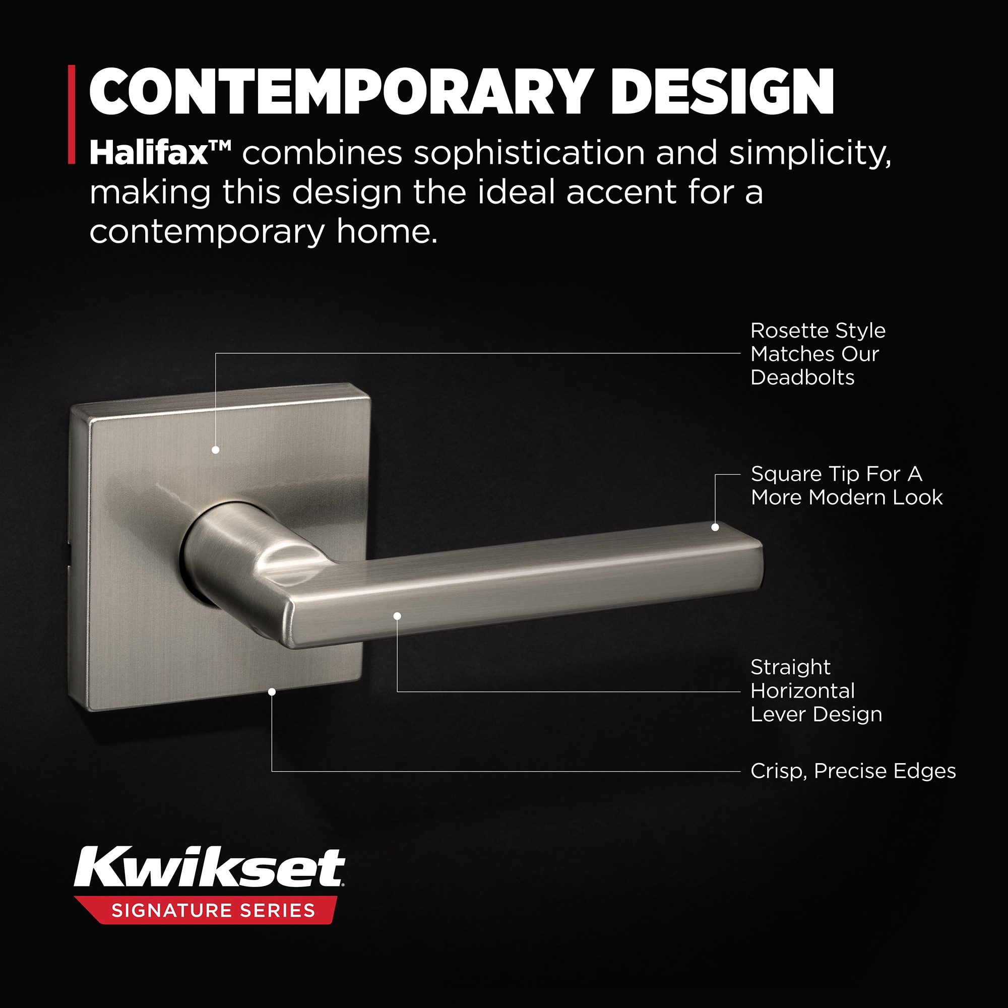 Kwikset Signature Series 720HFL SQT 15 CP Door-Handles - View #3