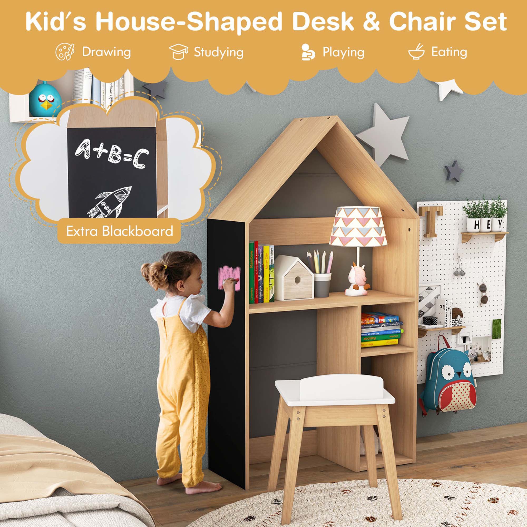 Goplus LWS00428 Kids-Play-Tables - View #9