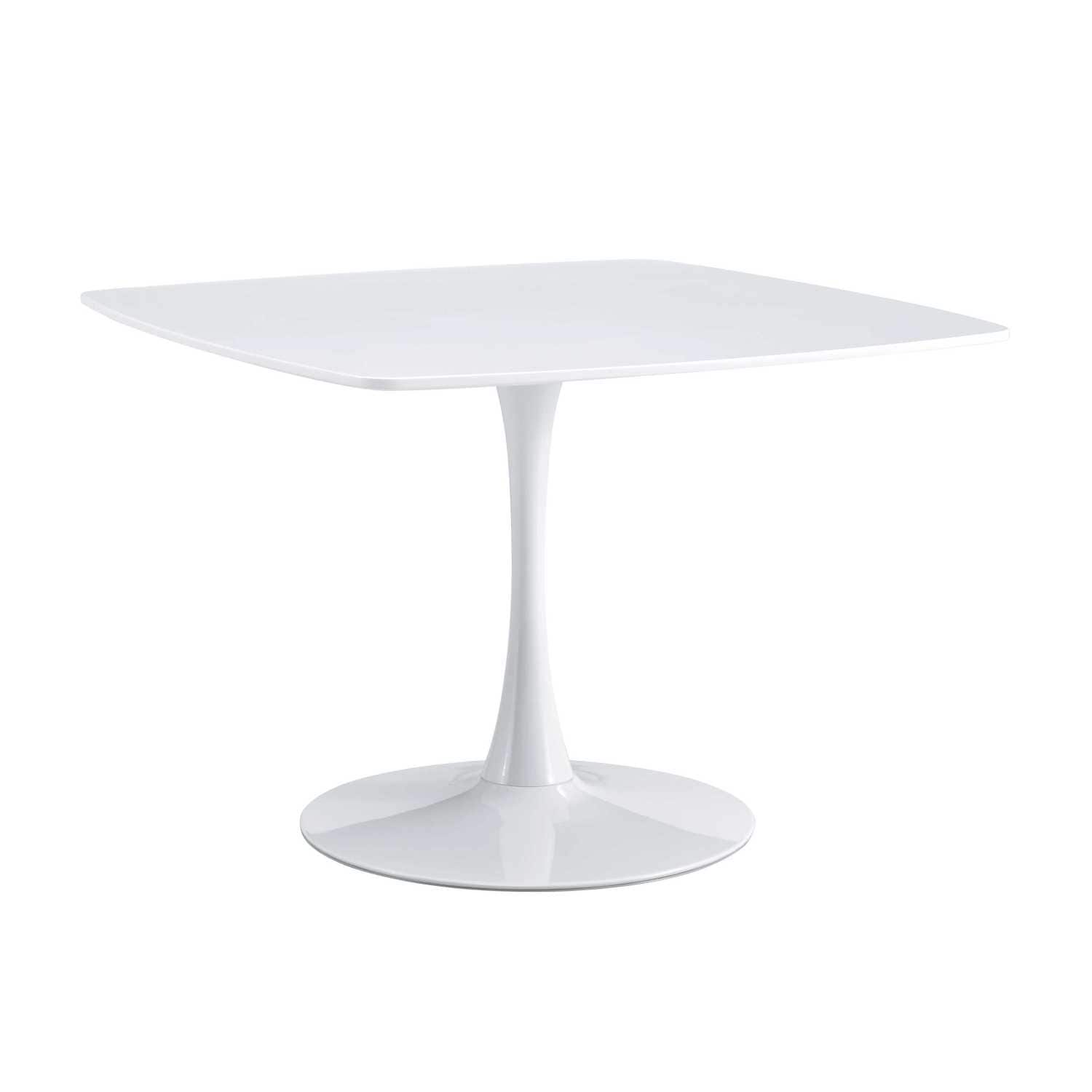 Streamdale Furniture Streamdale 42.1'' Mid-Century White Dining Table ...
