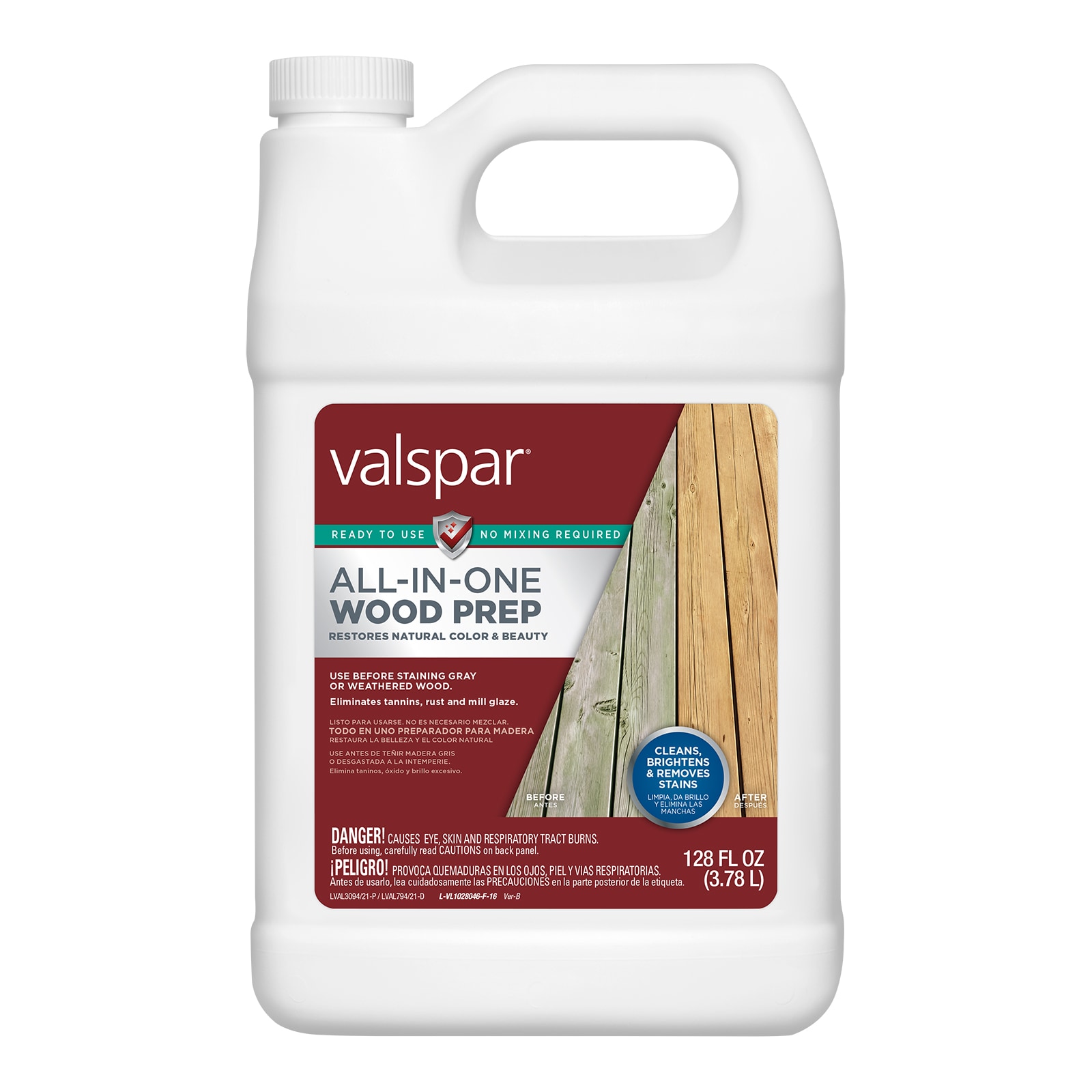 Valspar 128-fl oz Deck Cleaner in the Deck Cleaners department at