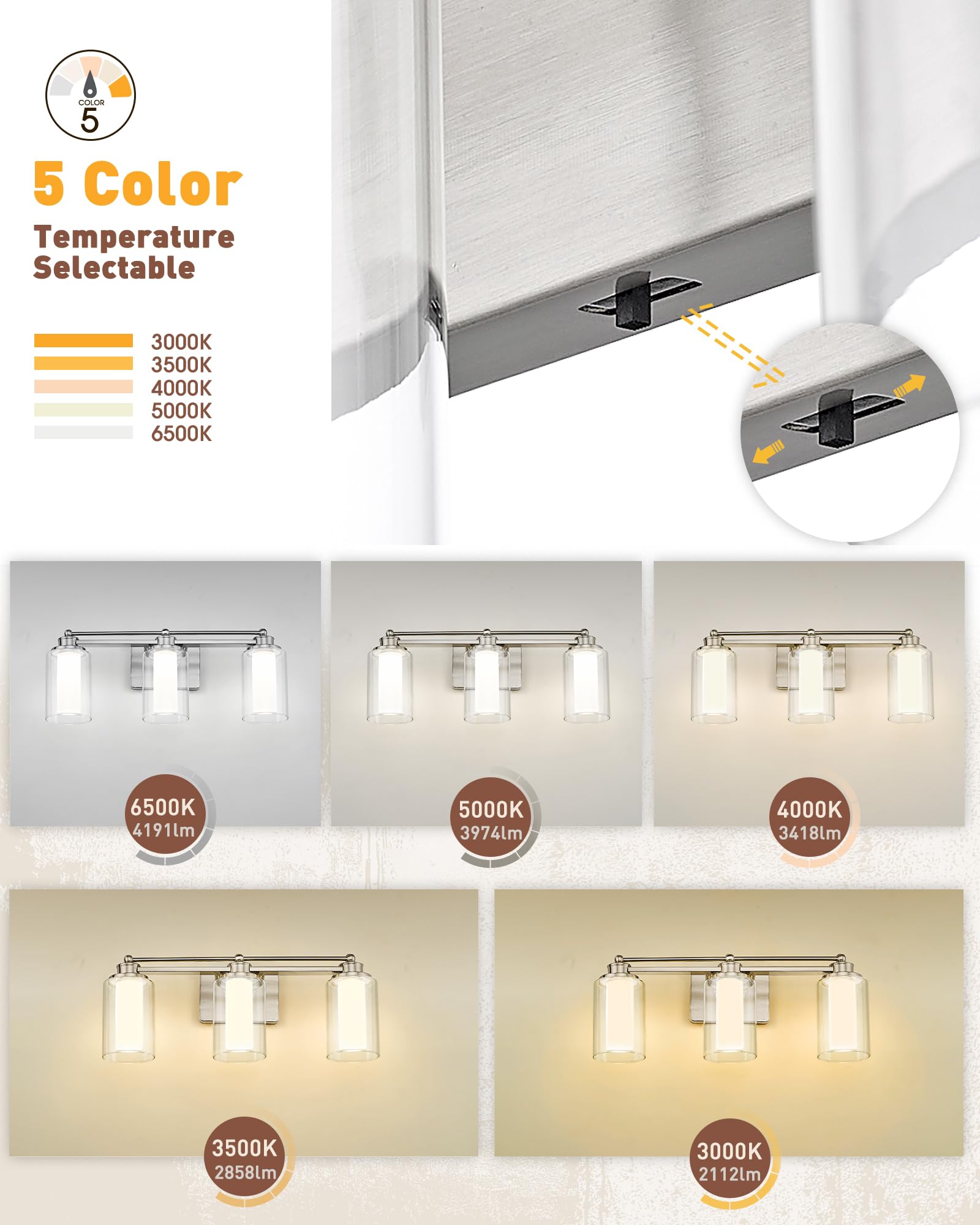 LTMATE LS5HLT63B-3W-LED BN b089995 - View #3