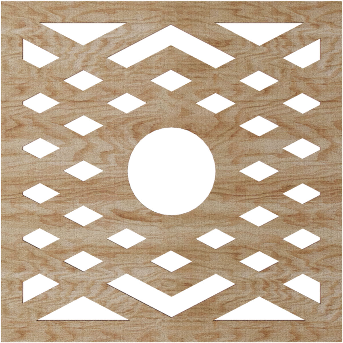 Ekena Millwork CMWP18X18X0375CHRO Ceiling-Medallions - View #4