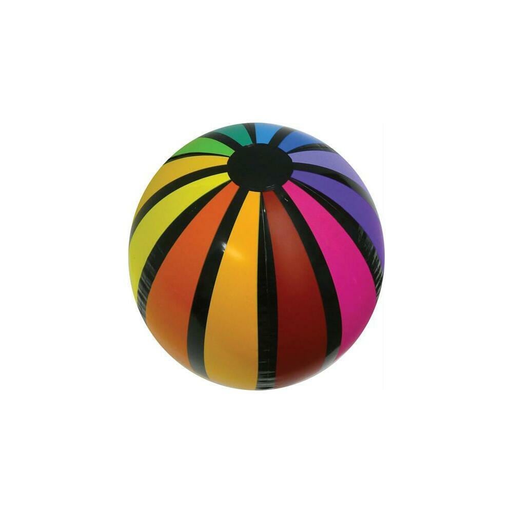 Striped 2024 beach ball