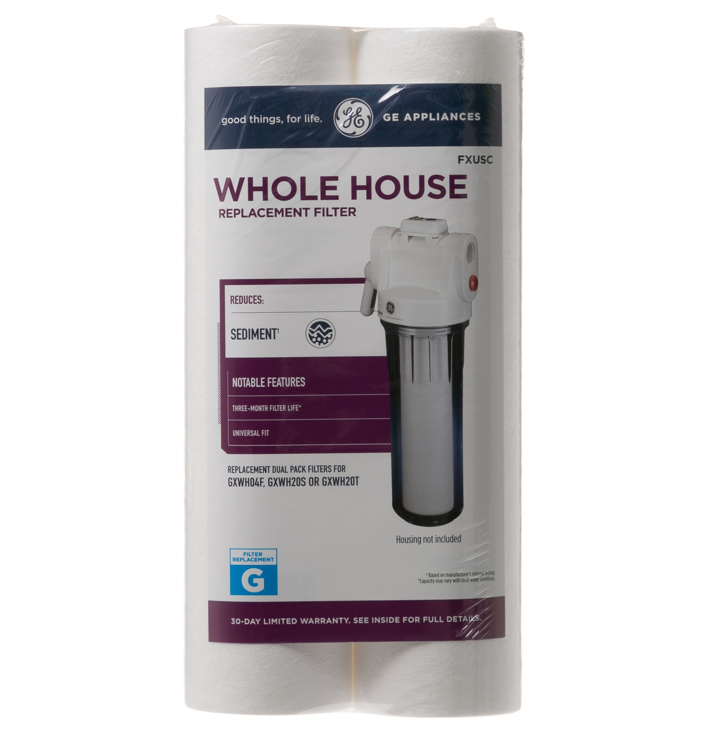 GE FXUSC Replacement-Water-Filters-Cartridges - View #2