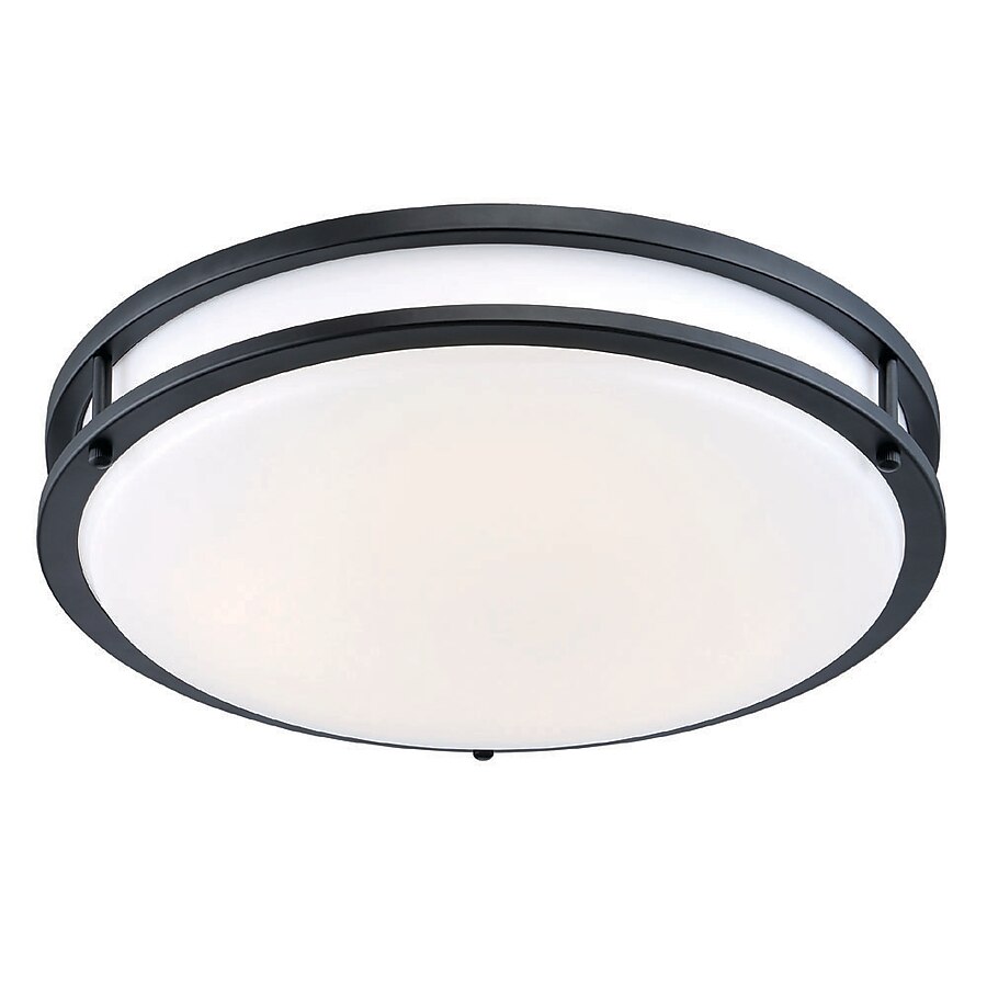 Designers Fountain 12-in Oil Rubbed Bronze Modern/Contemporary LED Flush Mount Light ENERGY STAR Designers Fountain 12-in Oil Rubbed Bronze Modern/Contemporary LED Flush Mount Light ENERGY STAR