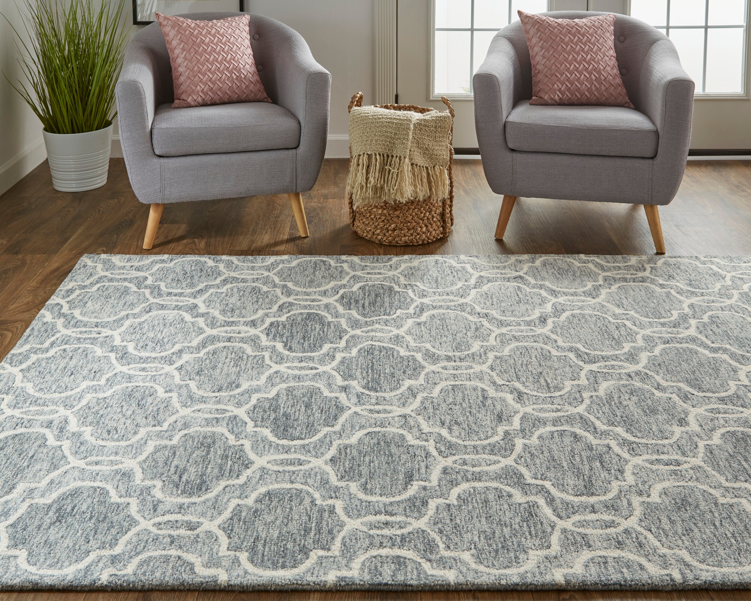 Room Envy 869R8775GRYIVYJ00 rugs - View #2