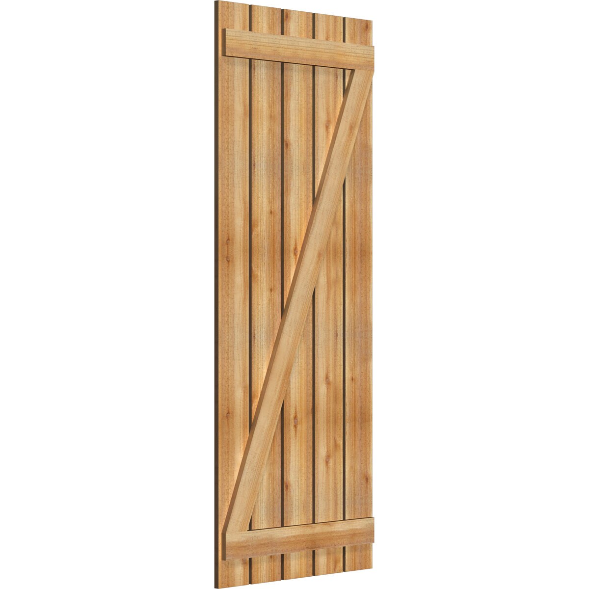 Ekena Millwork RBS06Z29X073RWR Exterior-Shutters - View #2