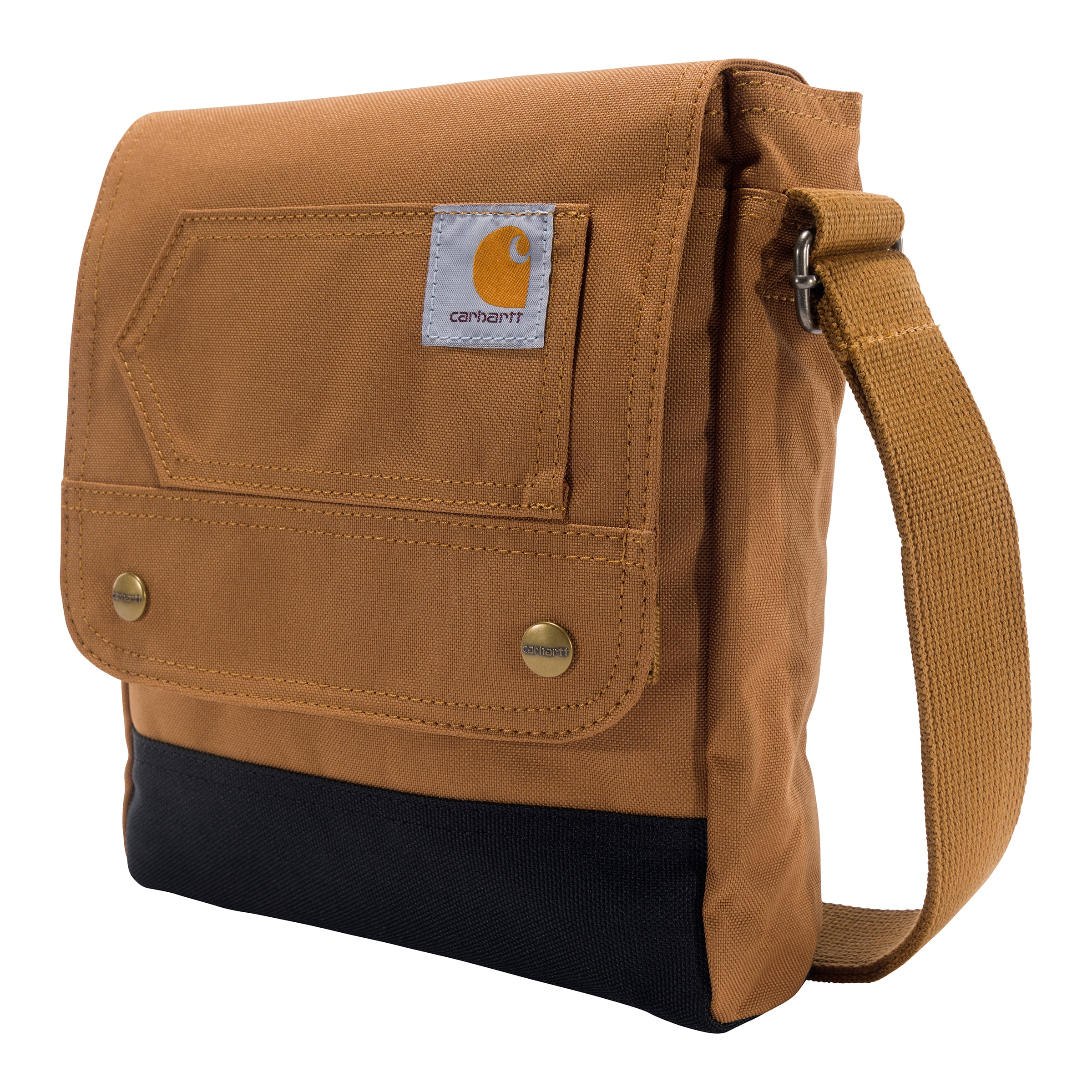 Carhartt Crossbody Snap Bag 9 in X 11 in X 2.5 in Carhartt Brown Crossbody Bag B000051321199 at Lowes