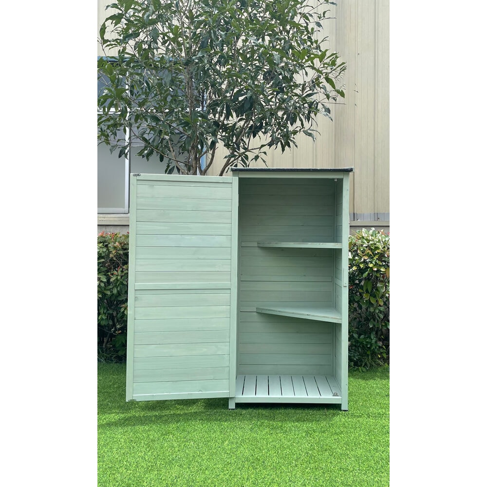 Hanover HANWS0107-GRN Small-Outdoor-Storage - View #8