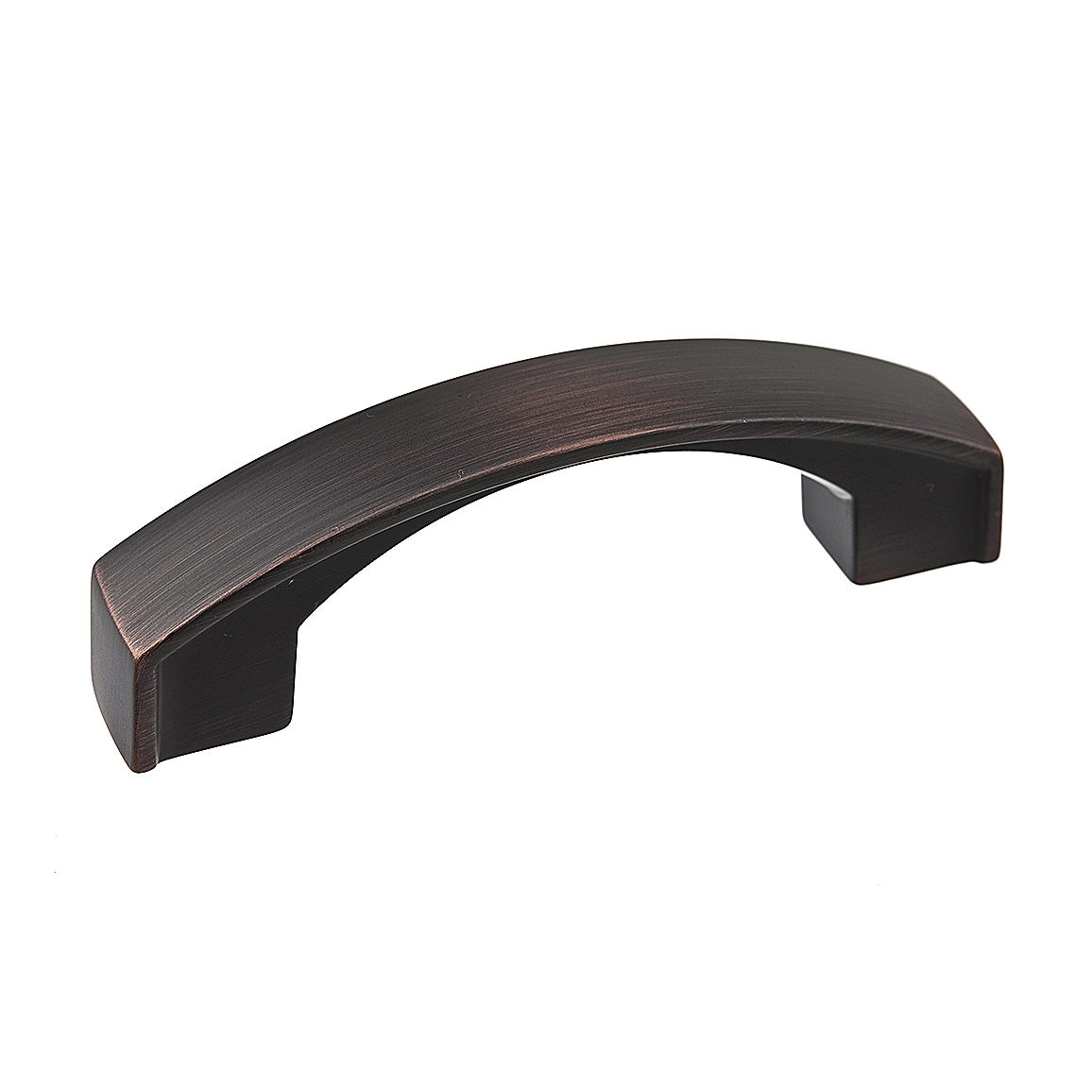 Richelieu BP825276BORB Boisbriand 3-in , 76mm Center to Center Brushed Oil-Rubbed Bronze Arch Handle