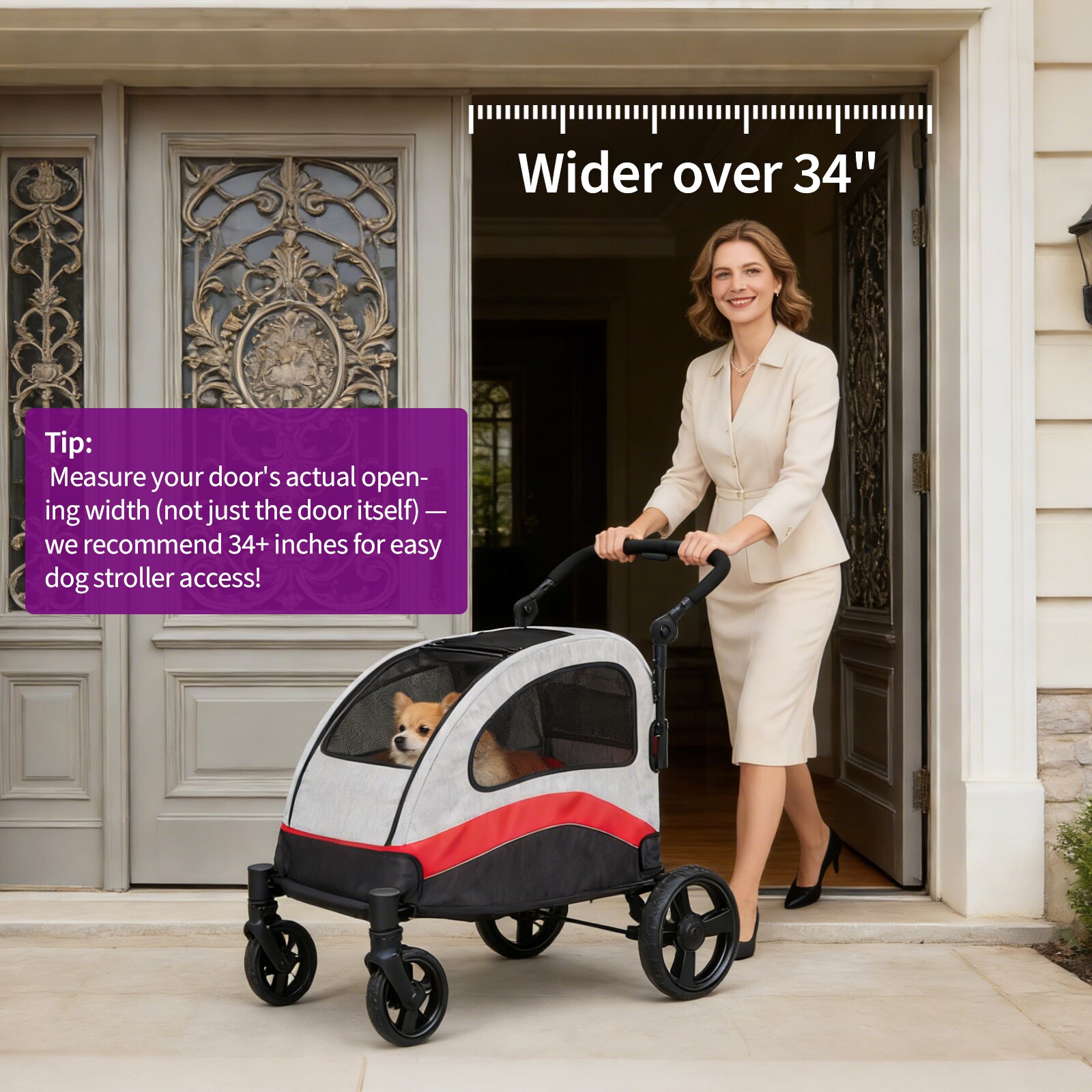GarveeLife NEWQRFTUVP Pet-Strollers - View #8