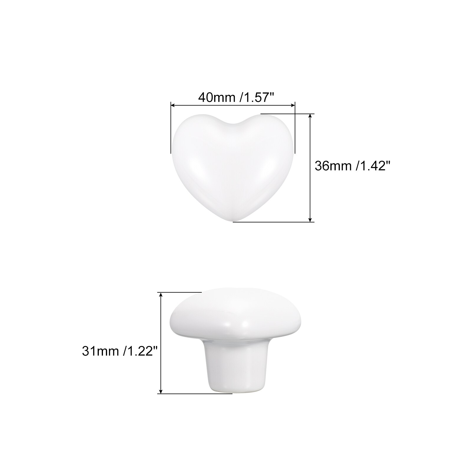 Unique Bargains S25093000UX4395 Cabinet-Pulls - View #2