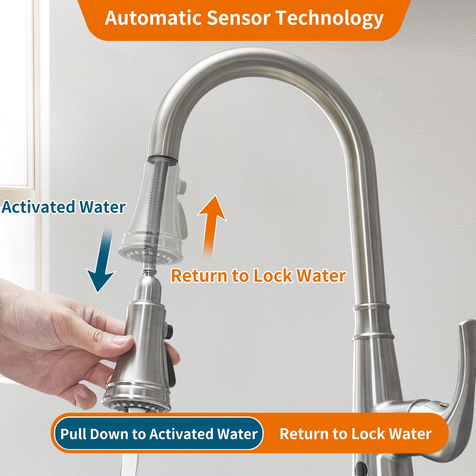 Cobbe LS1-KC05T012 Kitchen-Faucets - View #6