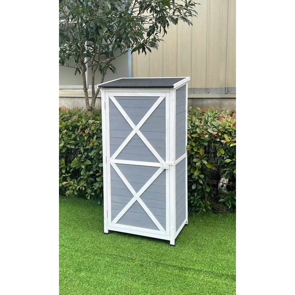 Hanover HANWS0107-GRY Small-Outdoor-Storage - View #5