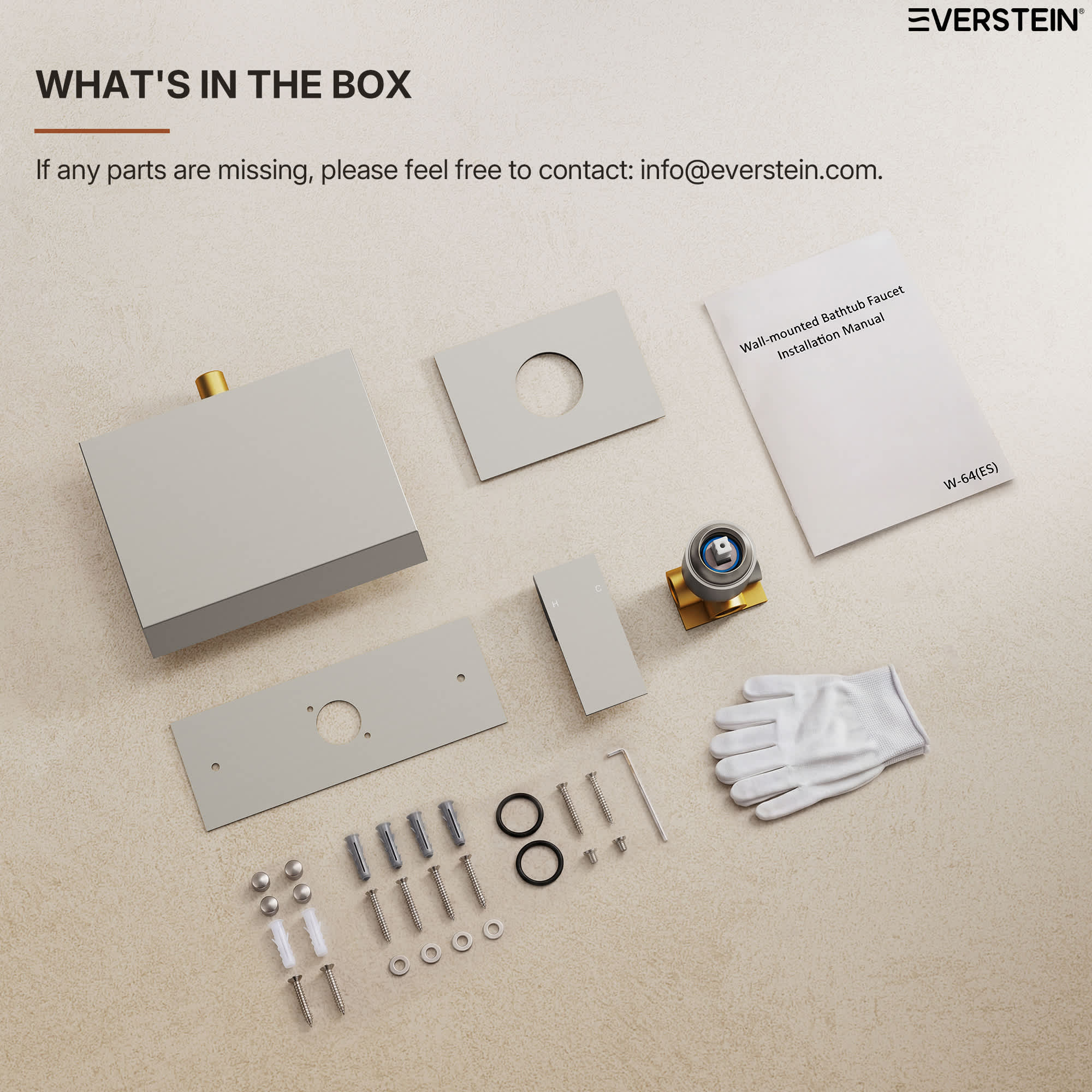EVERSTEIN SFS-1110-NK Roman-Tub-Faucets - View #10