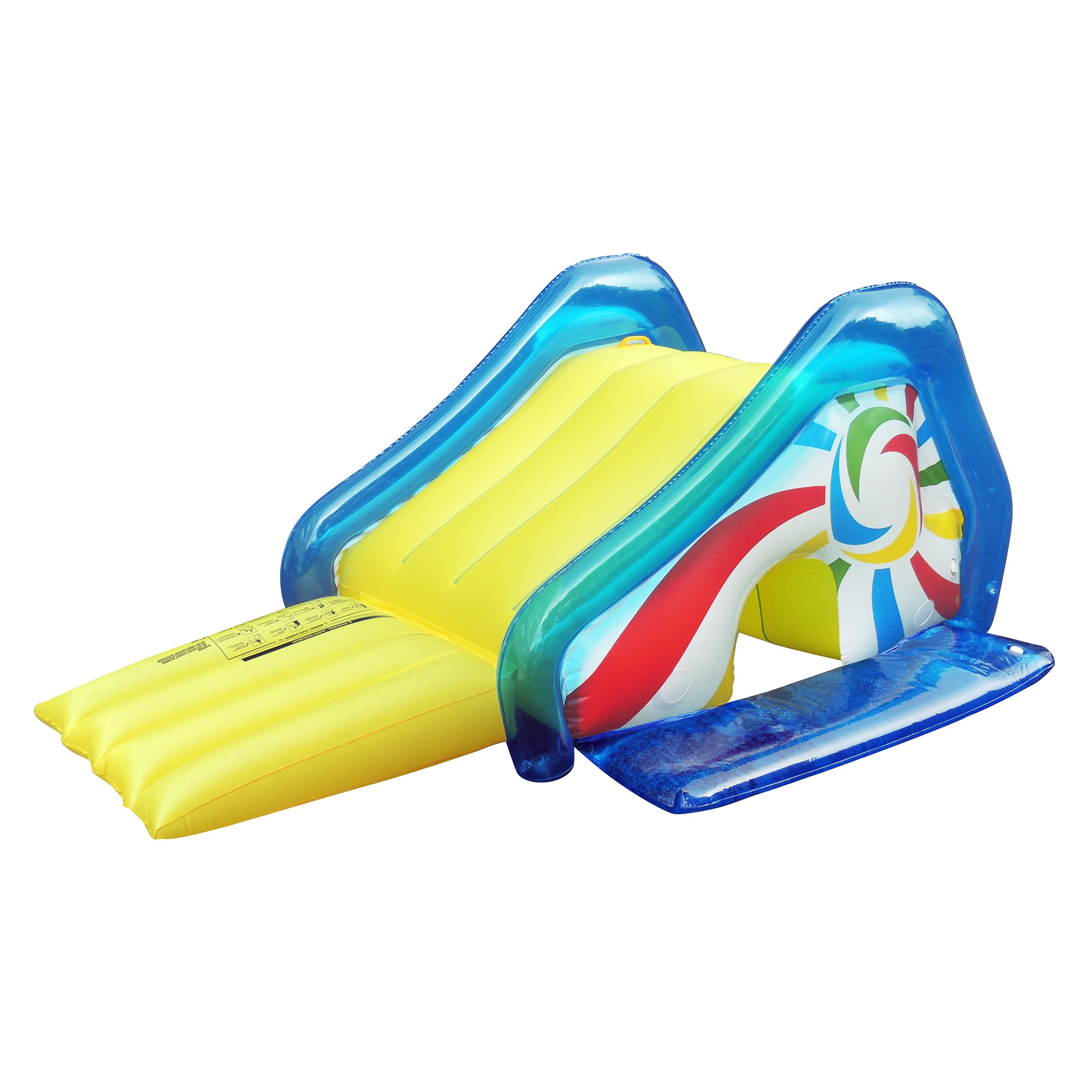 Northlight 34808629 39.5-in x 1 -Seat Yellow Inflatable lounger