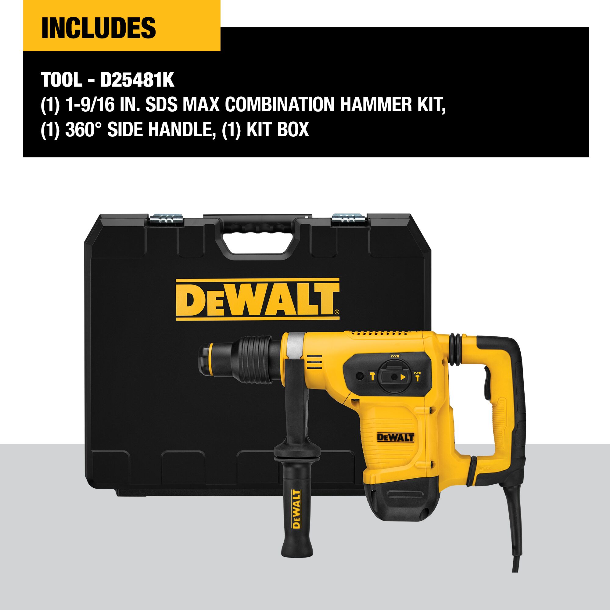 DEWALT D25481K Cordless-Rotary-Hammers - View #2