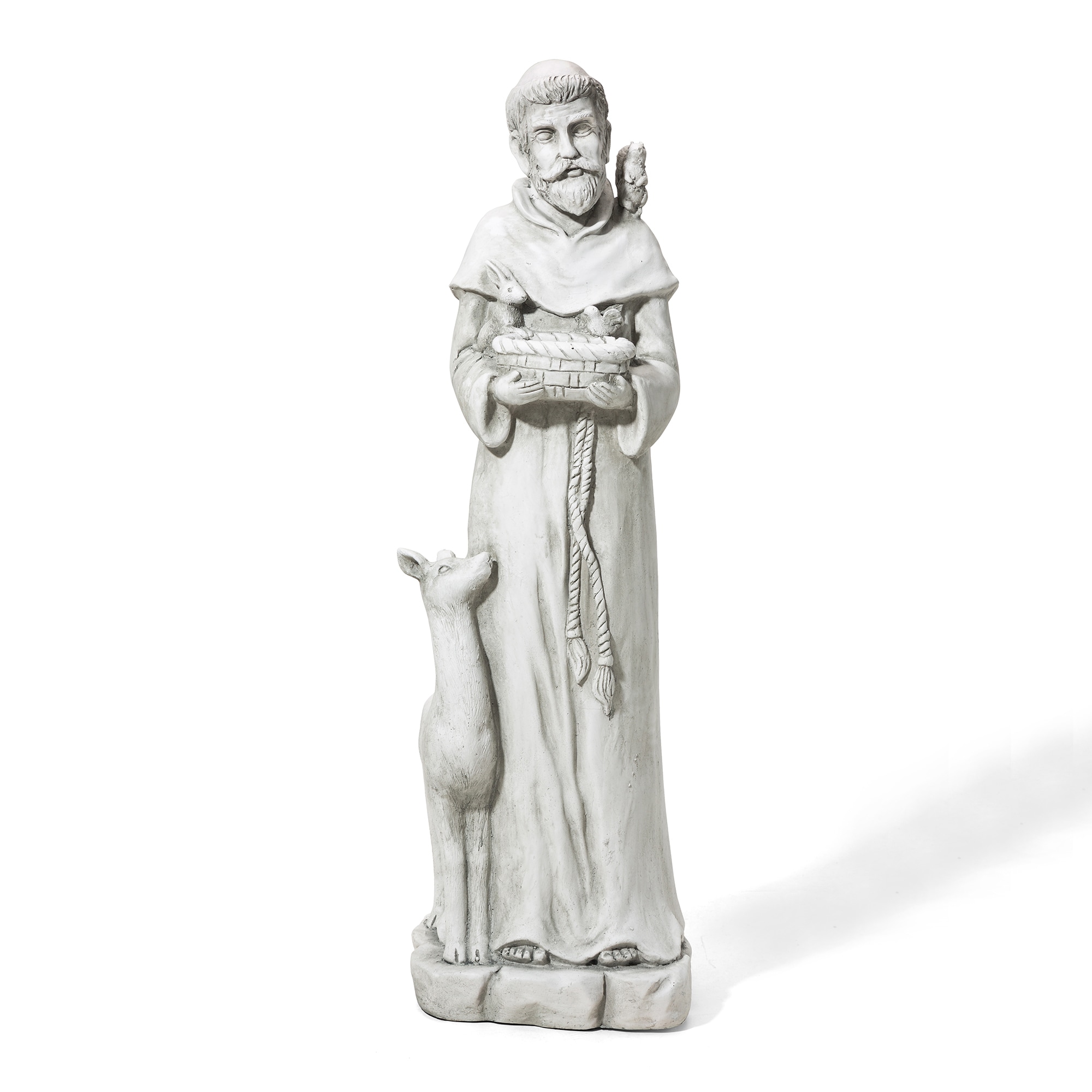 Glitzhome 2025400026 36.25-Inches H x 11.75-Inches W Multiple colors/finishes Garden Statue
