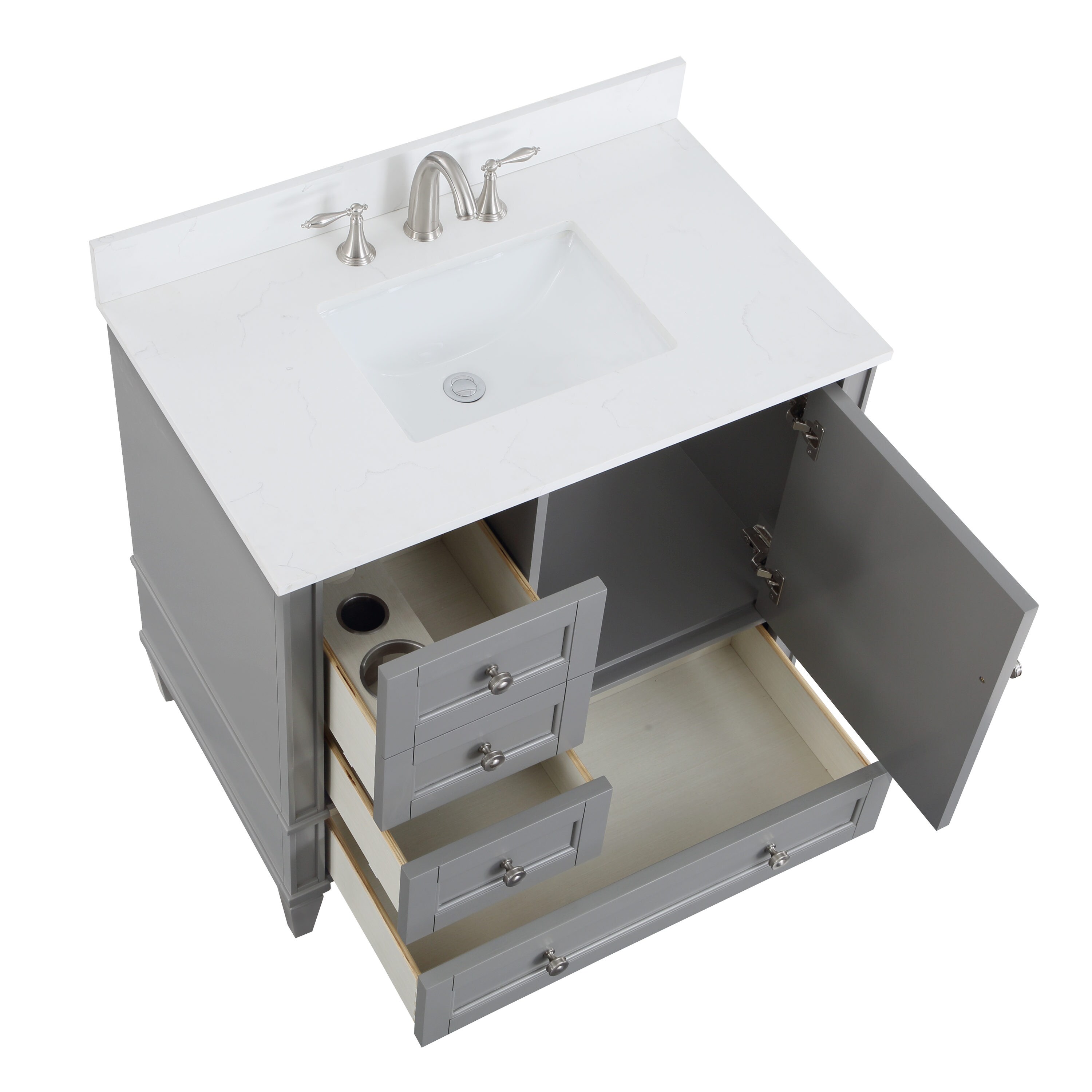 Northridge Home 0V338V36 Bath-Vanity-Combo - View #7