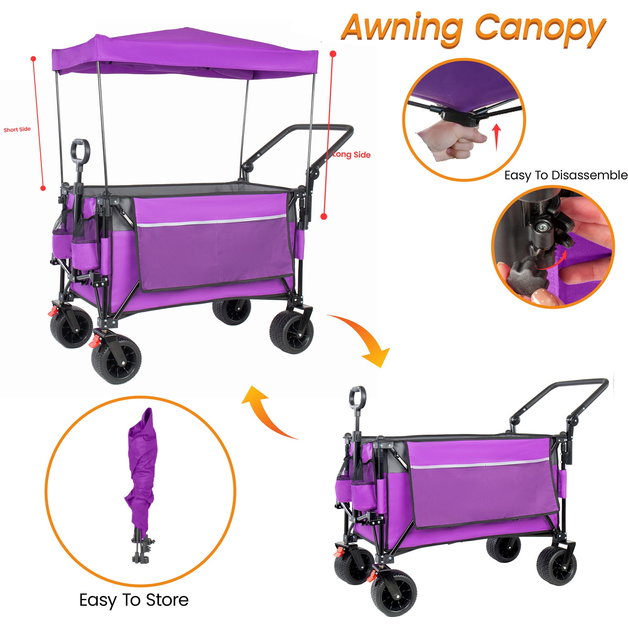 Afoxsos LAF0302Y17 Yard-Carts - View #3